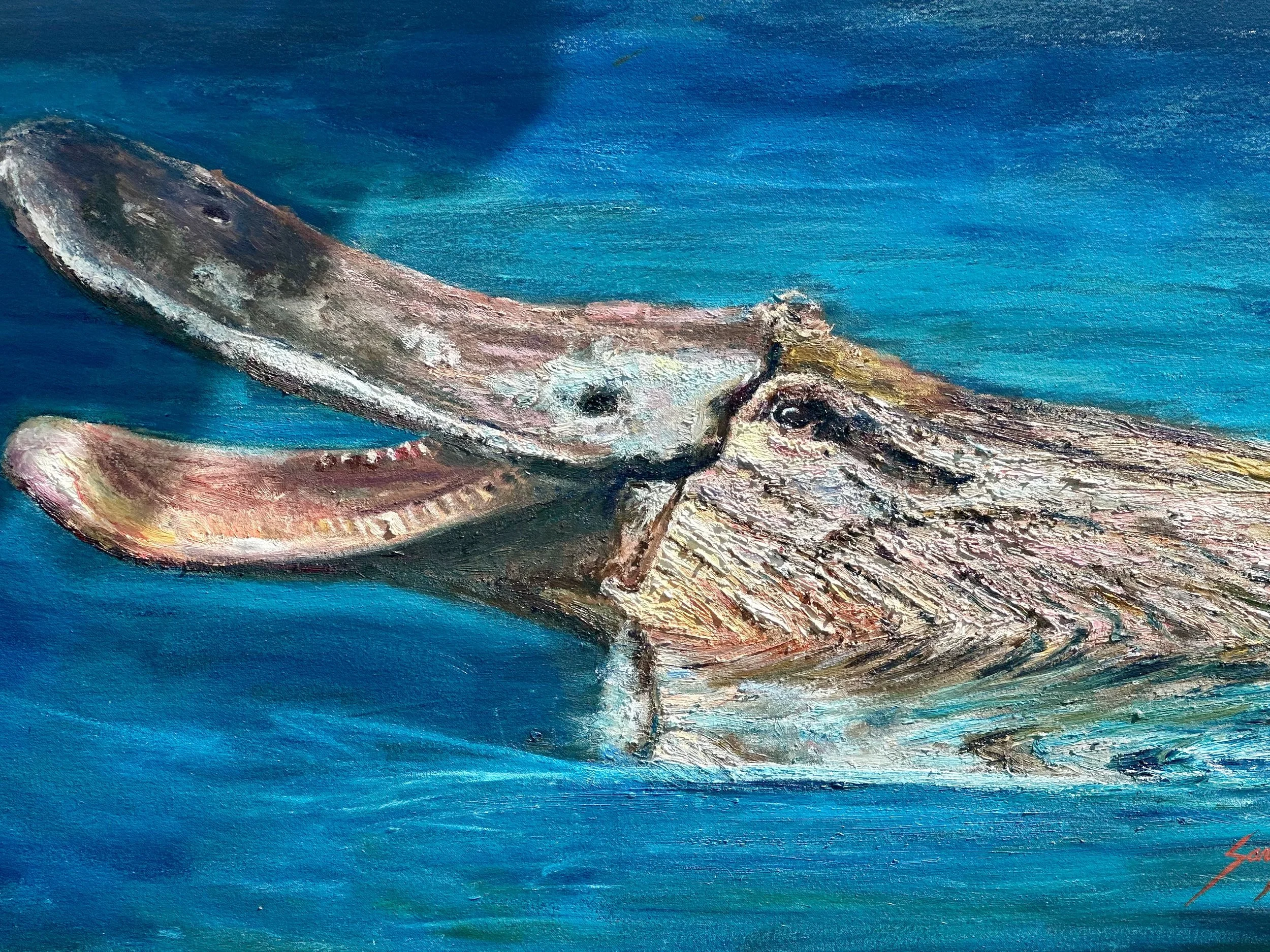 ‘Kyashi’ Original Oil Painting