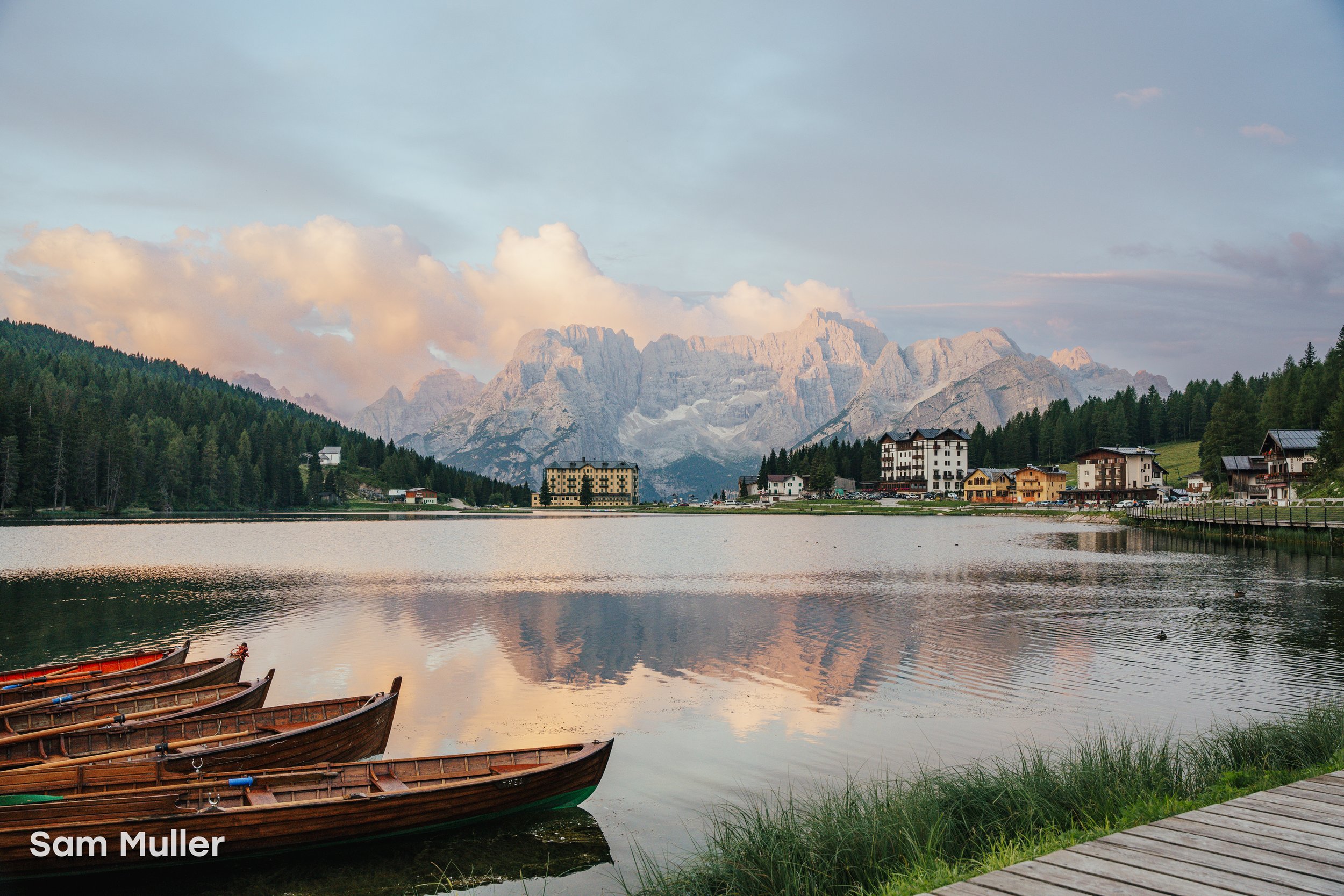 Dawn over Lago di Misurina