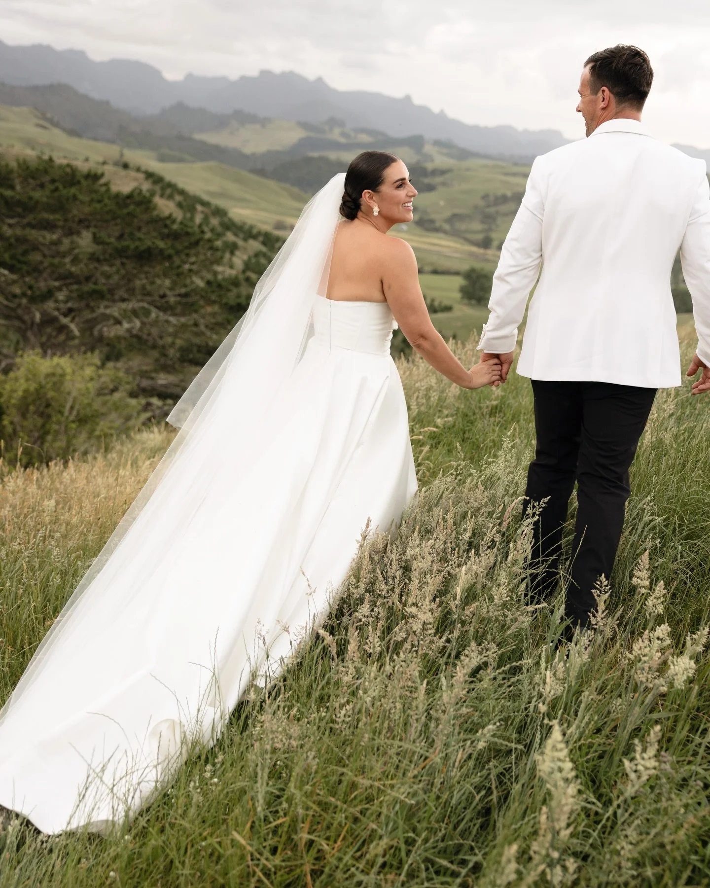 The most delightful day in December with Katie &amp; Blake at their stunning new venue @stonewoodfarmnz 
Shot on film, digital, and drone 🎞️