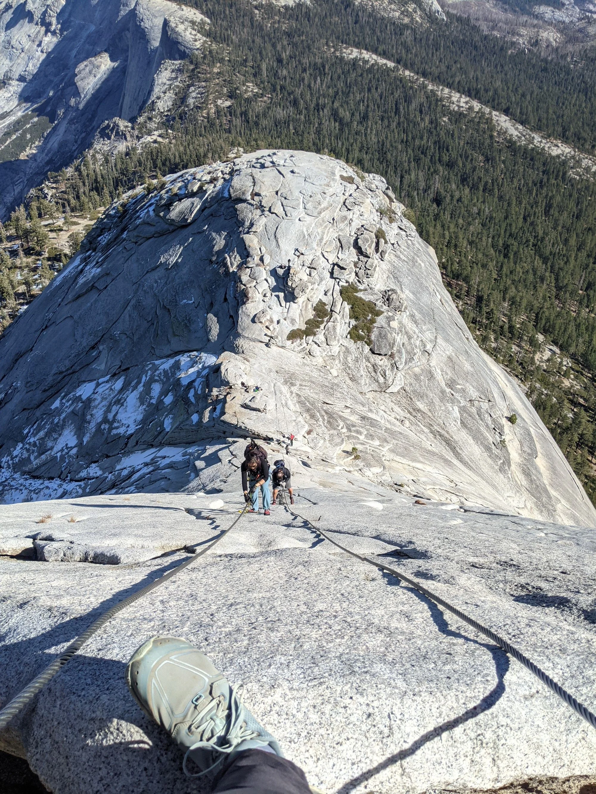 Half Dome (cables down)