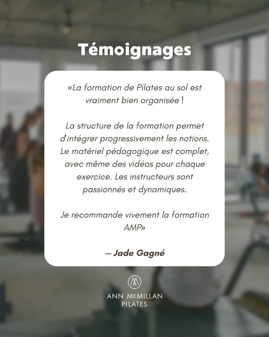 FORMATION REFORMER ❗ COMPL&Egrave;TE ❗
Mais il reste de la place pour la formation sol! Ne passez pas &agrave; c&ocirc;t&eacute; ;)
Formation SOL 🔗 en bio!