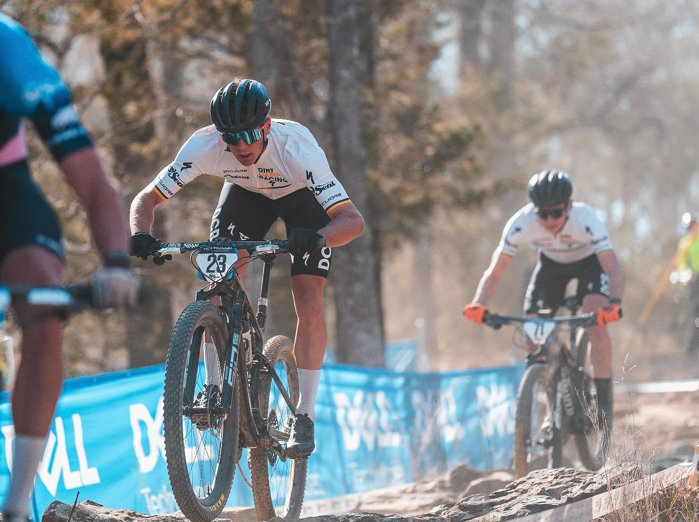 XCO number one of the @uscupmtb was pretty eventful! I wasn't in the best position early on but things started clicking shortly after. Found myself fighting on the back of the top ten and unfortunately with one lap to go, I exploded a wheel in the ma