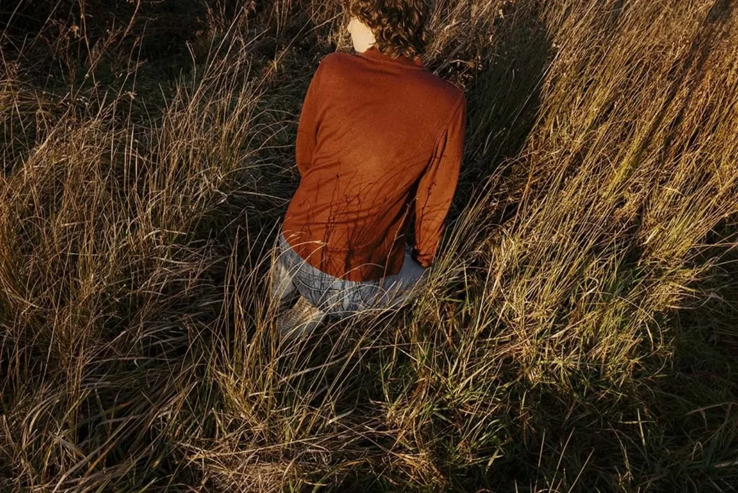Robin Shaw @robindanielas 

&ldquo;Hello Sunshine&rdquo; is an autobiographical series exploring my queer identity in relation to the English landscape. Over the course of the year, I visited Mouldon Hill in my hometown,
Swindon, photographing mysel
