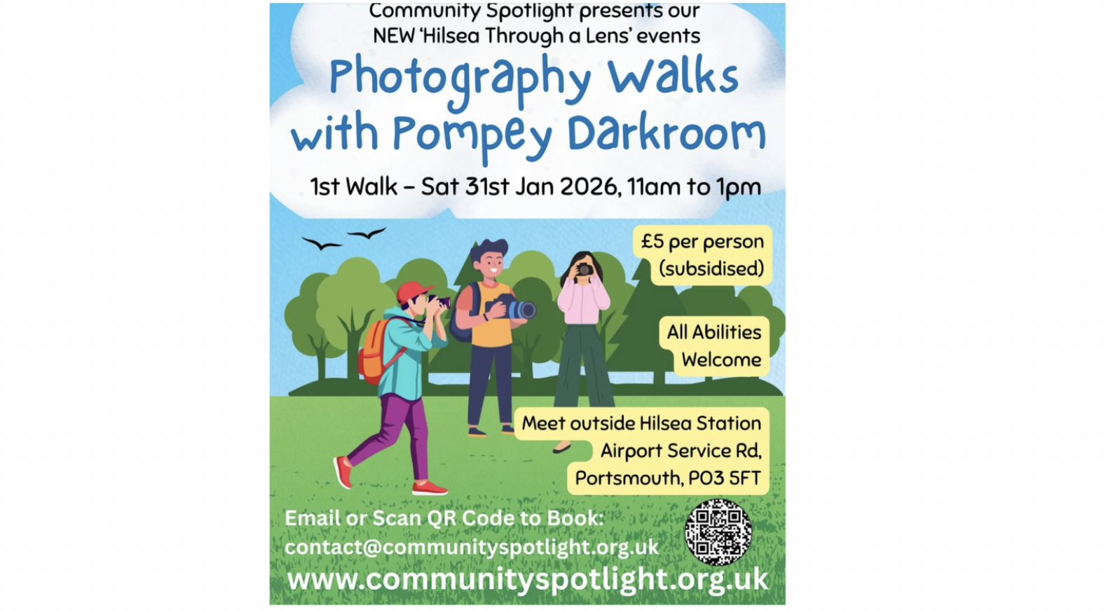 'Hilsea Through a Lens' Photography Walk With Community Spotlight 