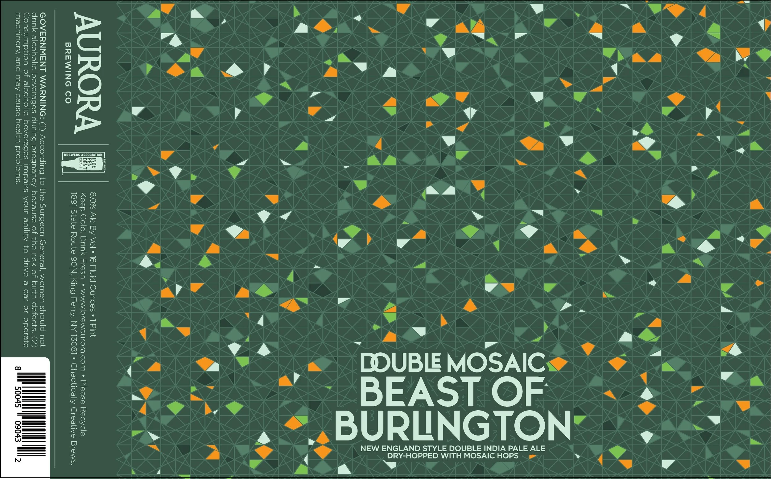 Double Mosaic Beast of Burlington