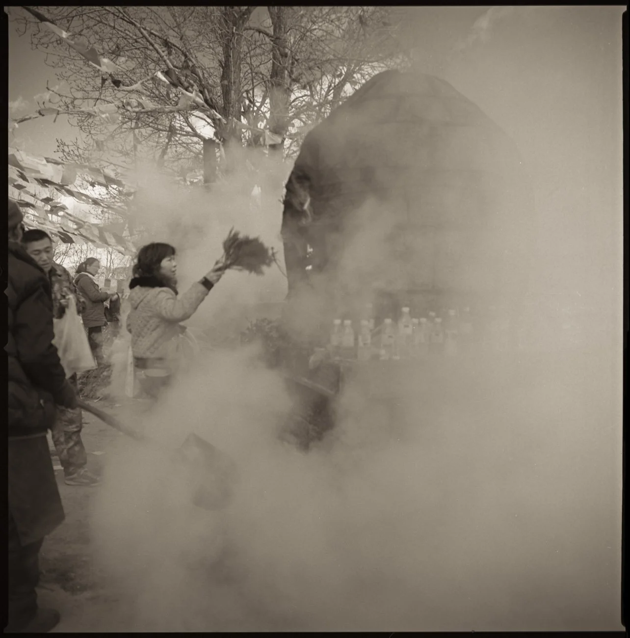 Tibetan New Year at the Stupa, Shangri-La