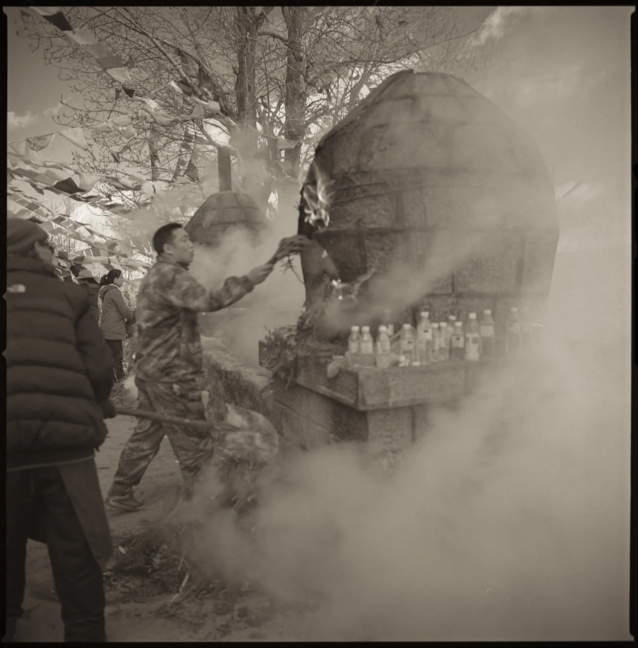Tibetan New Year at the Stupa, Shangri-La