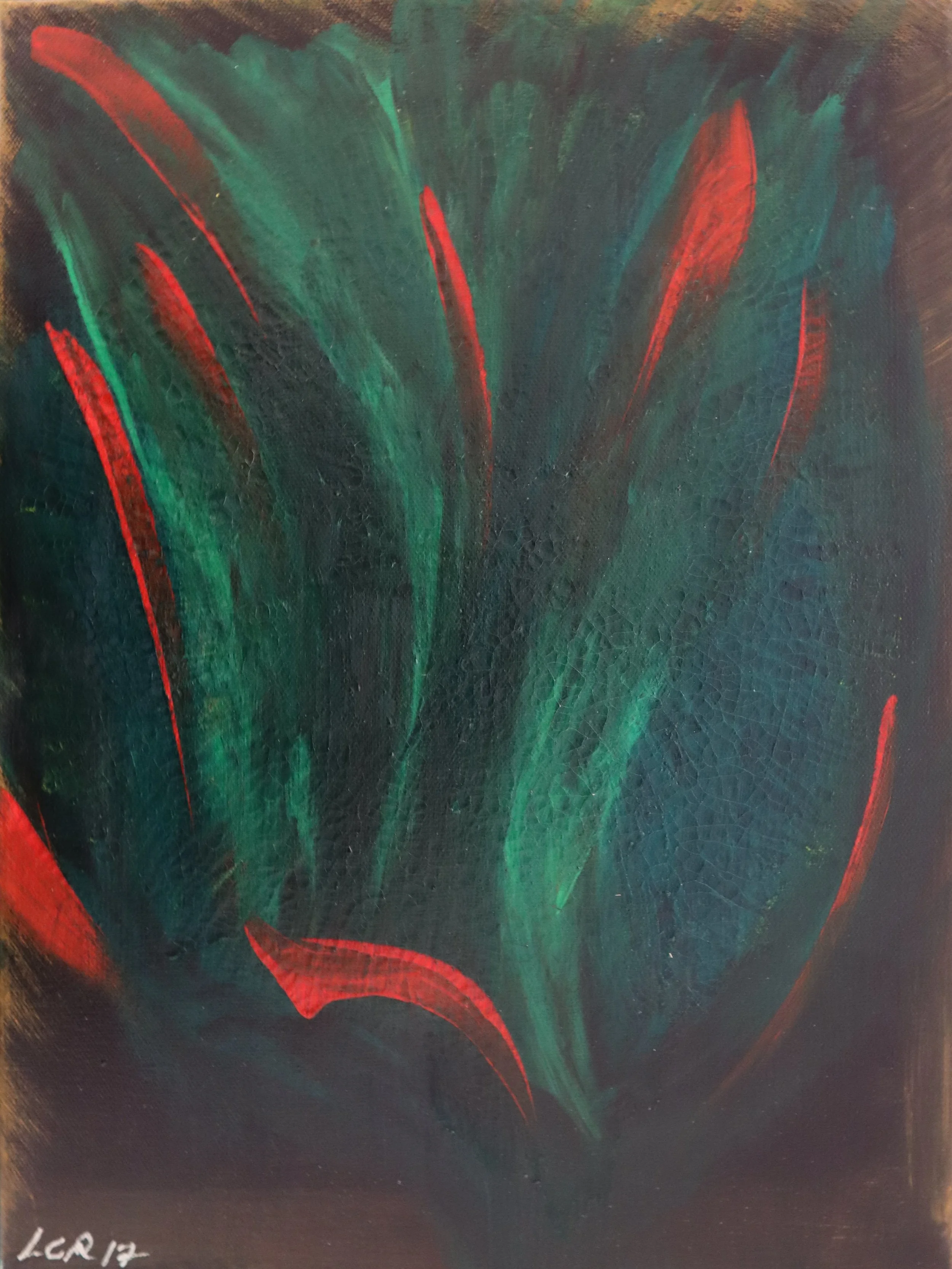 The dance of moss  ~ Acrylic ~
Print only