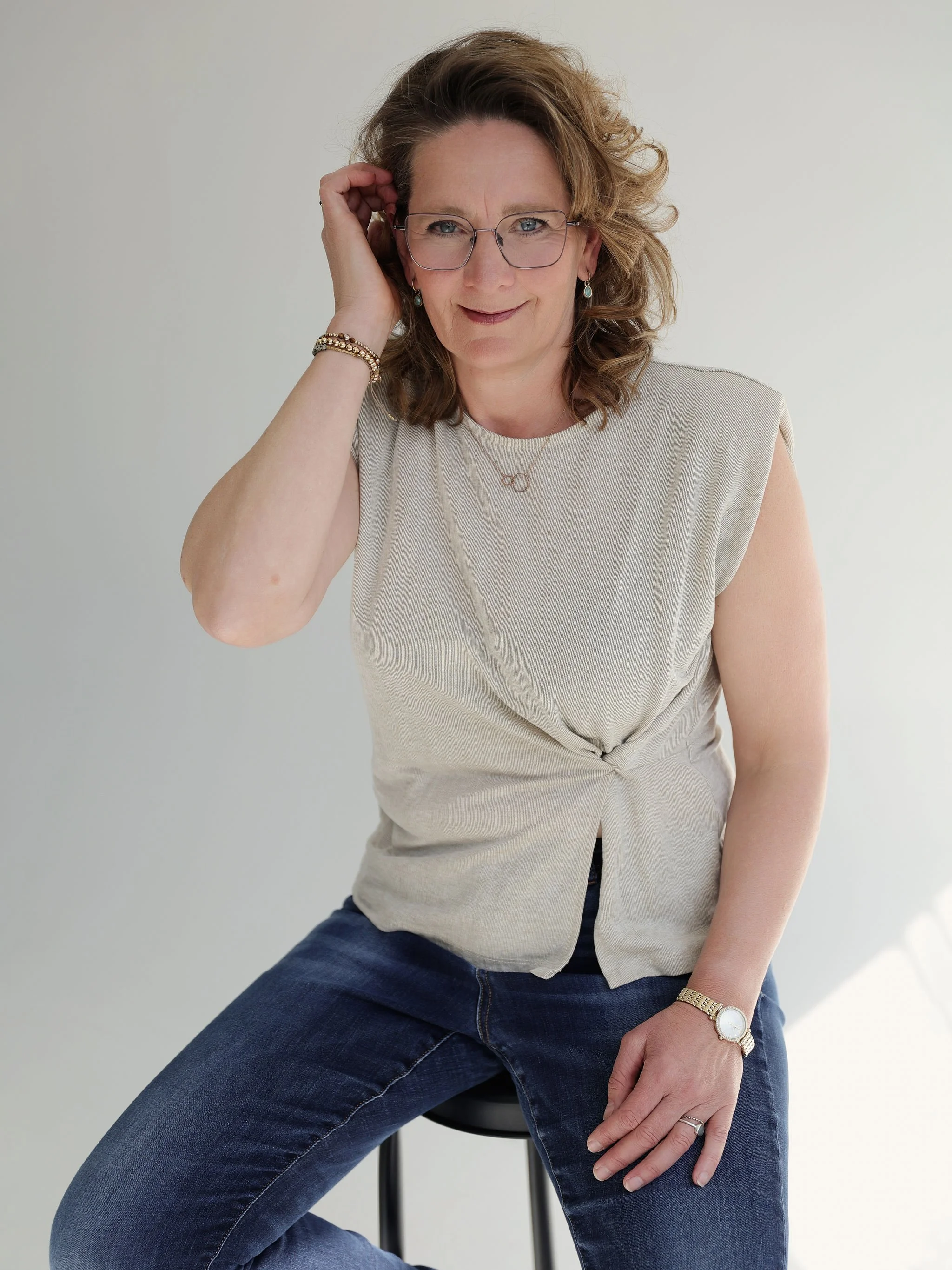 Portret van Marije Boot op de contactpagina