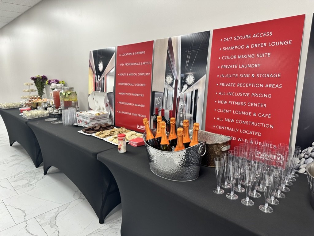 Food & drinks from the Grand Opening event held on Monday, June 26, 2023.