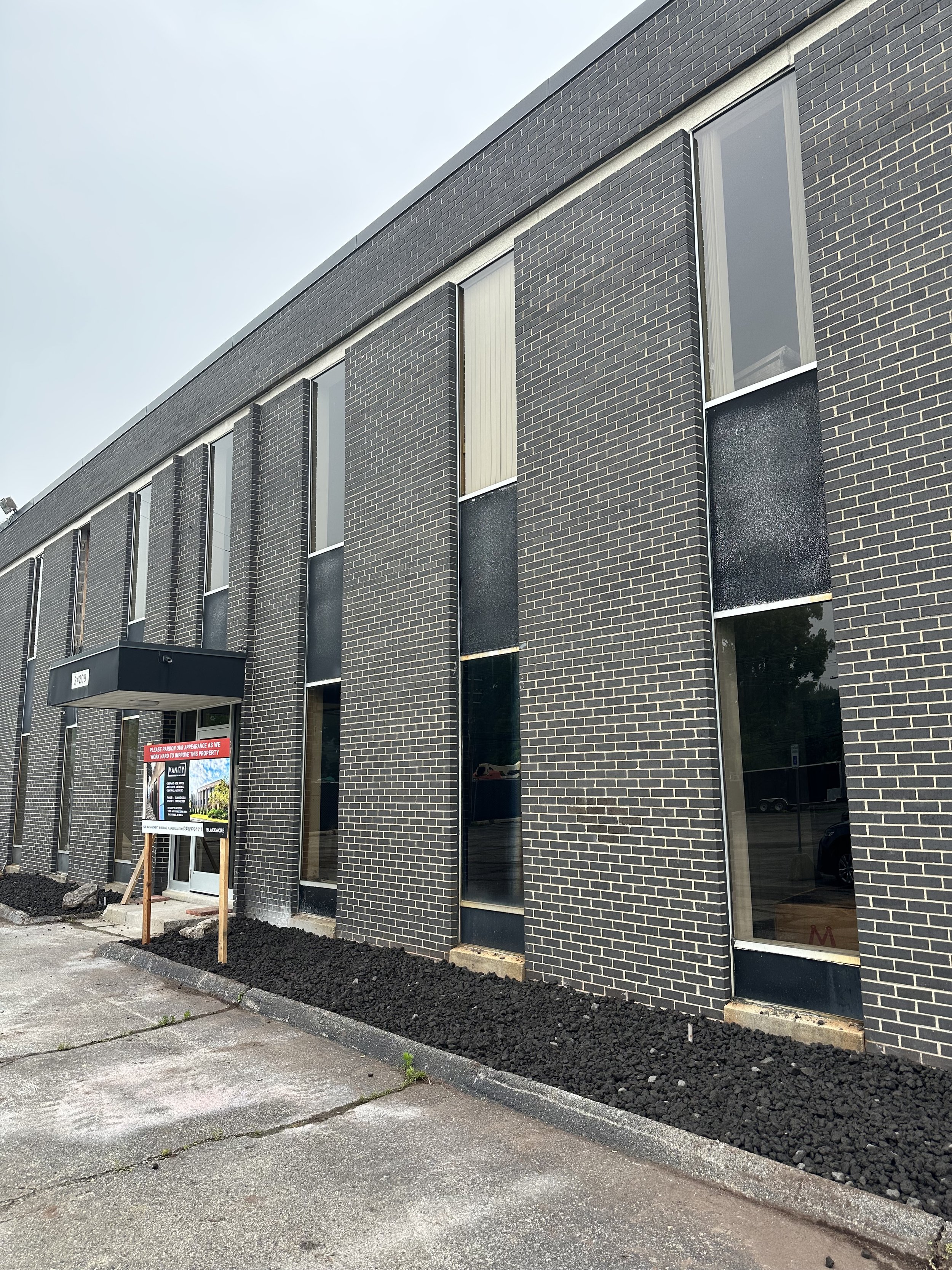 Front entrance (landscaping work is currently underway)