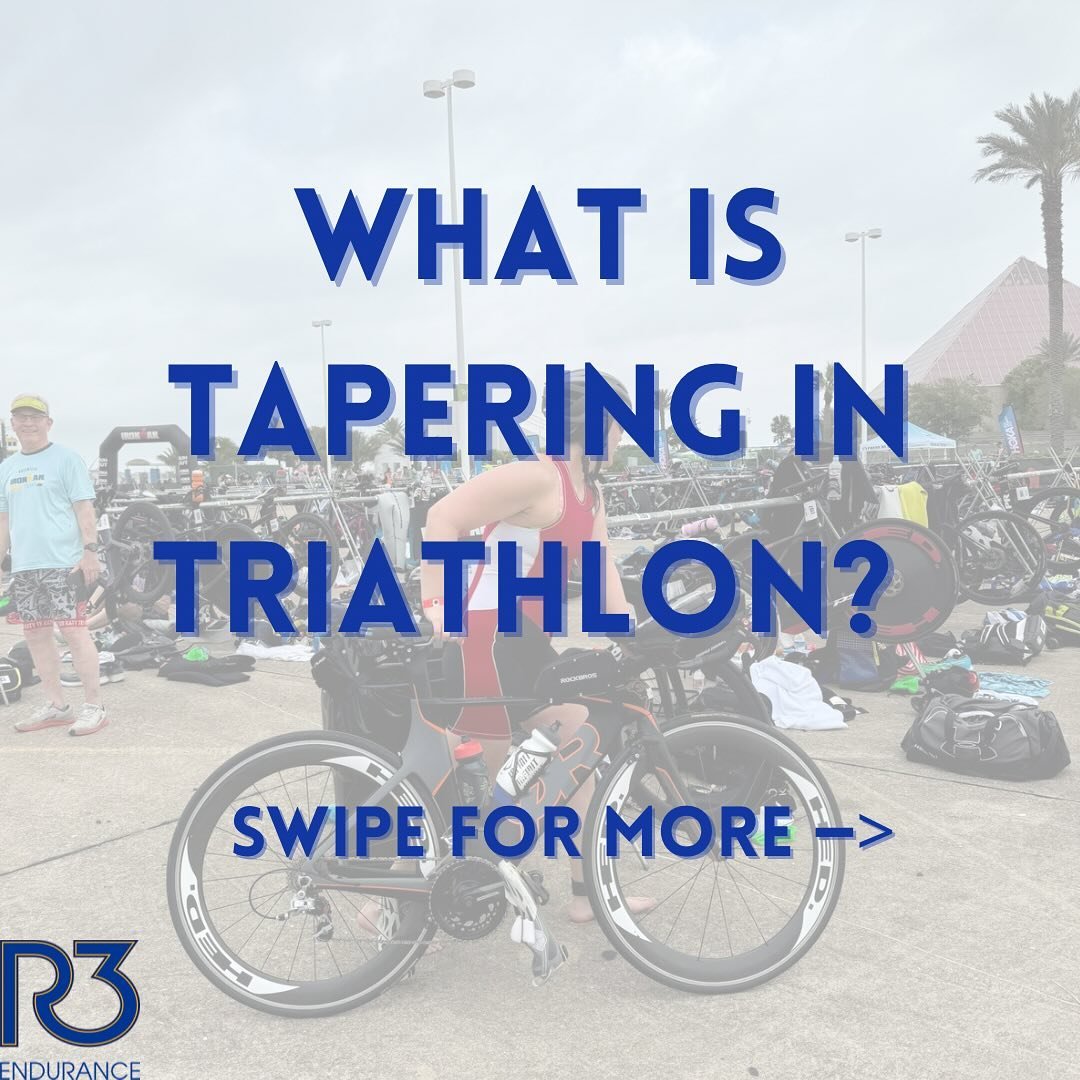 What is tapering? Growing up a swimmer, the term tapering was a common term mentioned around important meets by coaches and athletes. As a triathlete, it has a similar meaning leading up to a single event. Tapering is the reduction in training load l