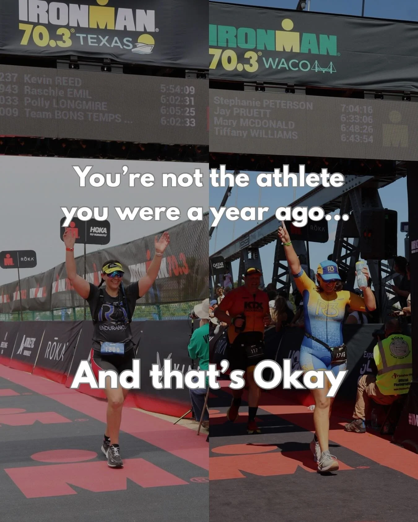 Growth. Life. Injury. Triumphs. From 2024 to 2025, you have changed. That is a good thing. Change is good. 
Maybe you have worked really hard, stayed consistent, and conquered your goals with PR after PR. Maybe you’ve had setbacks with injurie