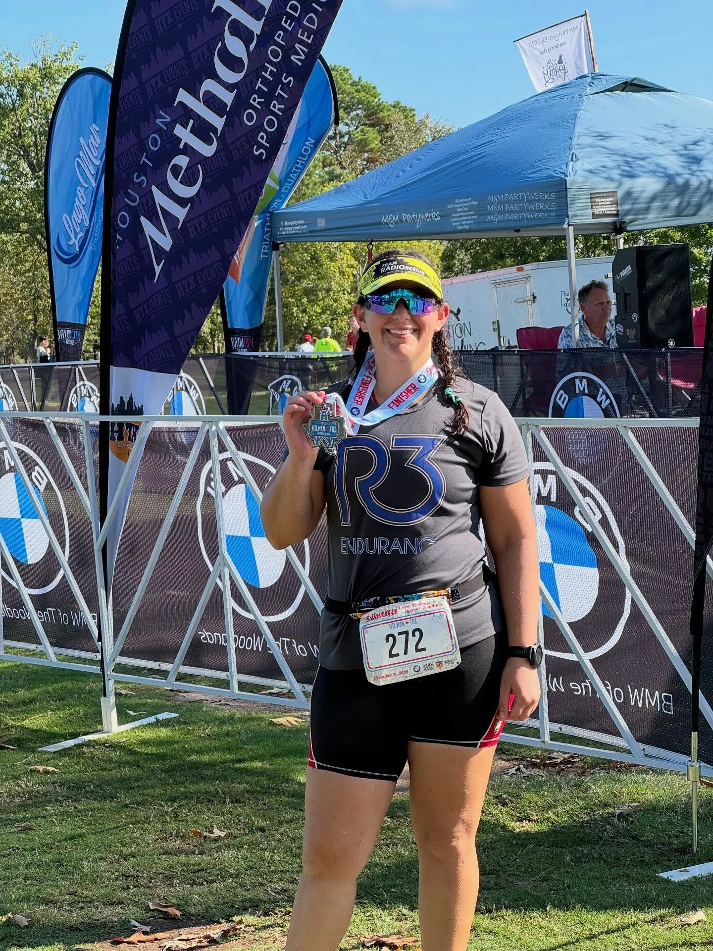 Today is Oilman 70.3 and sprint! Oilman 2024 will always have a greater meaning to me than just a race. My friends encouraged me to sign up and we all headed to Conroe together for a fun weekend. It&rsquo;s normally not hard to convince me to sign up