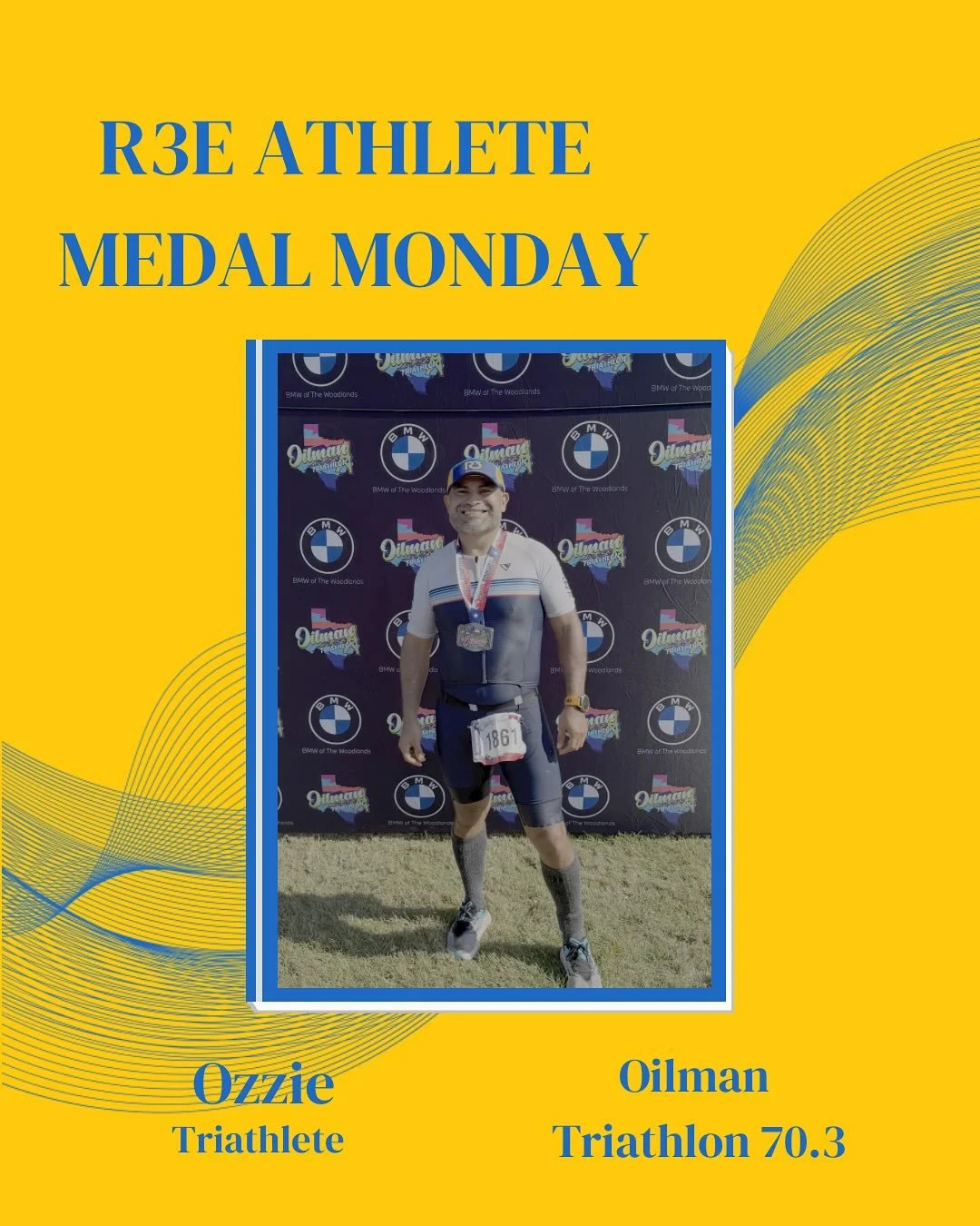 A huge congrats to R3 Endurance athletes who raced this weekend! Ozzie, Thomas, and Anna headed to Oilman for a hot but beautiful day and Henry completed his first 50k ultramarathon! 

Ozzie completed the 70.3 distance with a strong finish and PR fro