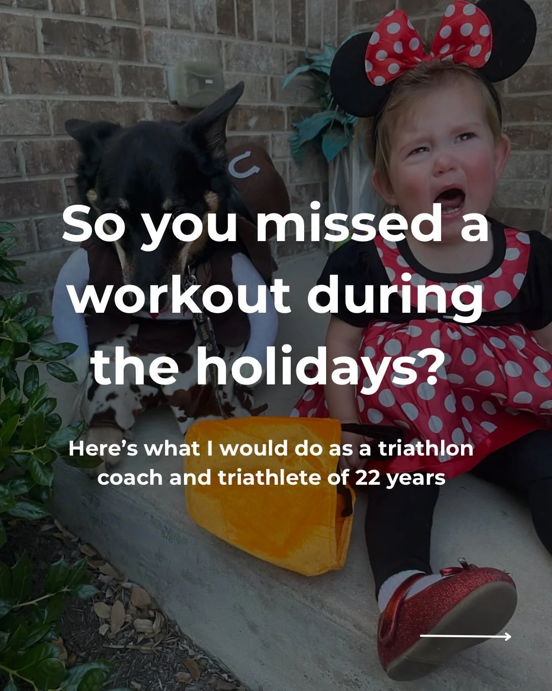 So you missed a workout? Guess what? It&rsquo;s not the end of the world. Your fitness won&rsquo;t plummet for missing one session or having to reschedule half the week because you have a fever. Busy holiday travel? Exhausting holiday visits with the