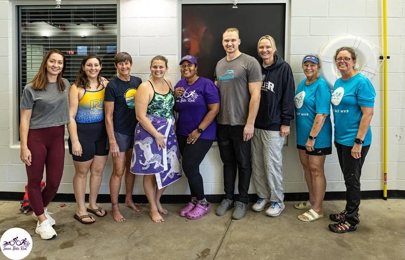 A few photos from the @swimbikerunfunevents swim clinic last weekend! What a great group of coaches to work with as we helped triathletes better prepare for the open water! If you missed this clinic, we have another pool clinic March 1 and an open wa