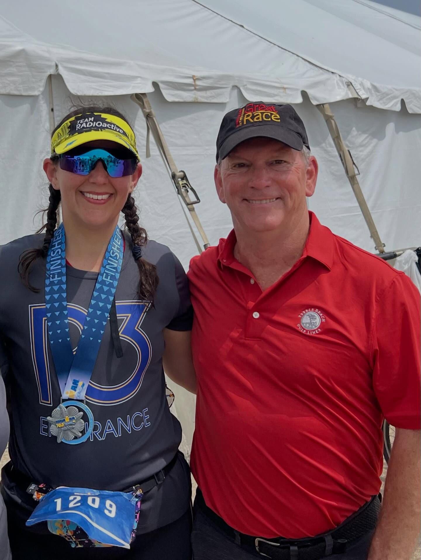 I remember when I was 16, I had been competing in triathlon for about a year, working at the bike shop, and participating in regular group rides. I was busy. And my dad wanted to spend some valuable time with me, so he decided to buy a bike to start 