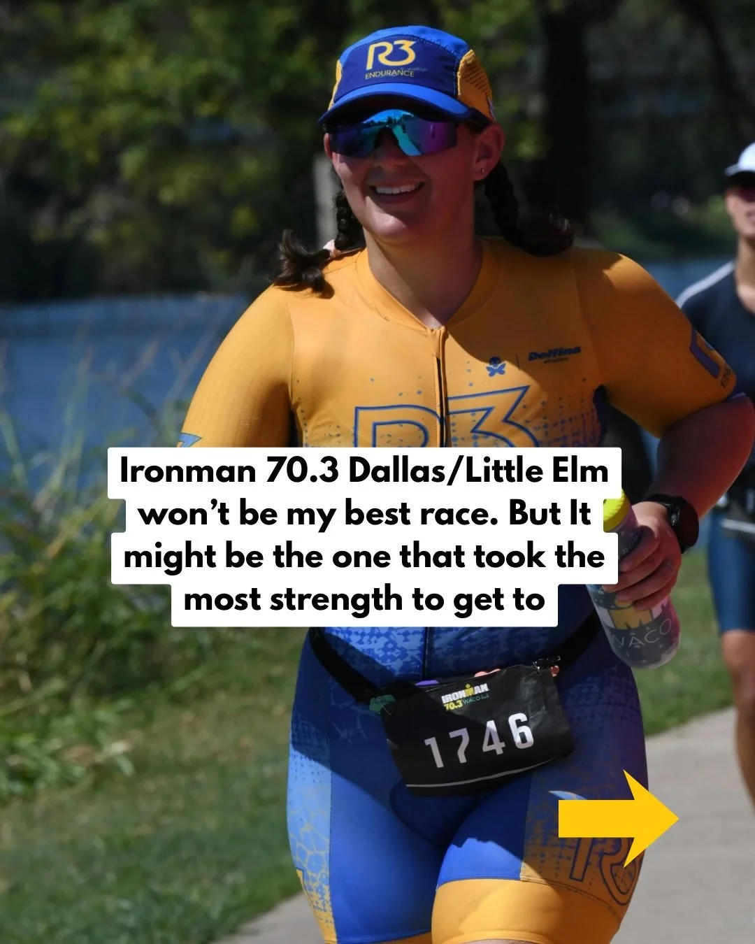 Don&rsquo;t forget why you are doing this race, because these thoughts will help you run past mile 10 to the get to the finish at @ironmanamericas 70.3 Dallas/Little Elm. 

I share only because I know there are so many of you on your journey to a com
