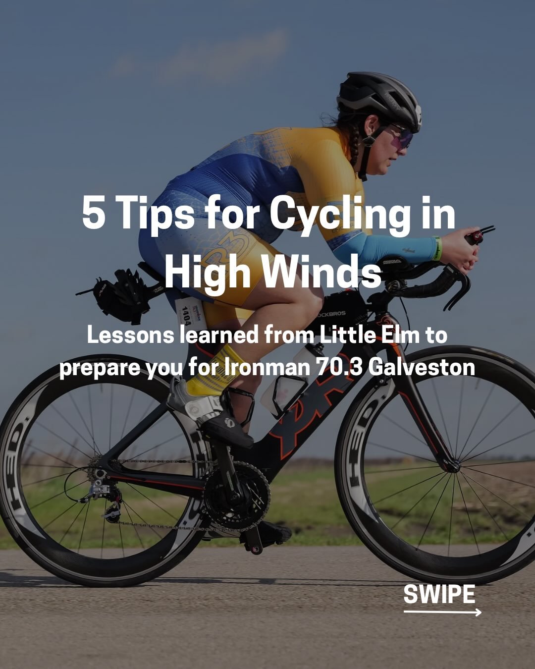 If Ironman 70.3 Dallas / Little Elm taught us anything&hellip; it&rsquo;s that you have to be prepared to ride in the wind 🌬️

Because heading into Ironman 70.3 Galveston&hellip;a &ldquo;good day&rdquo; still means 10&ndash;15 mph winds. And if you&