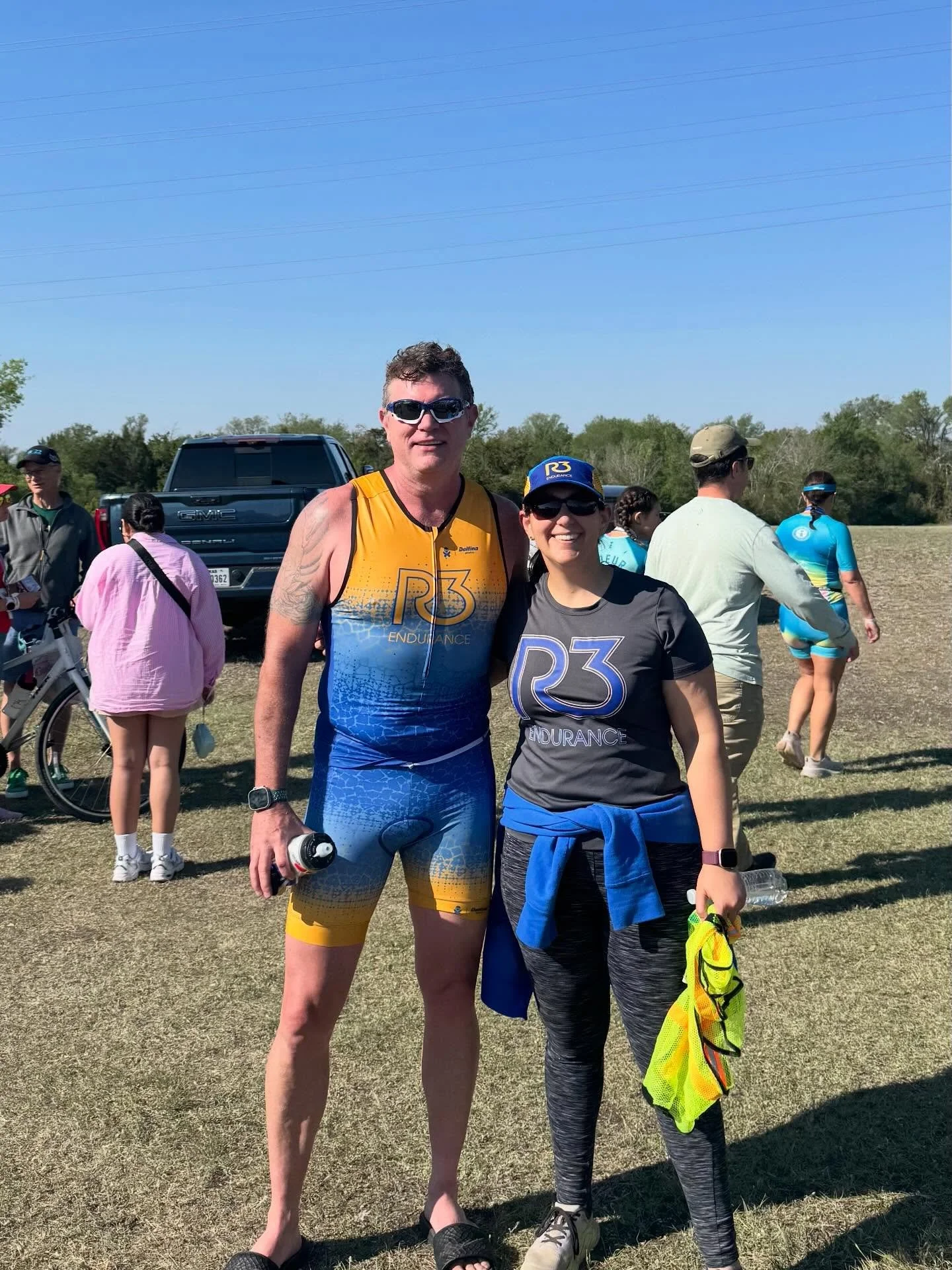 #medalmonday Congrats to R3 Endurance athletes this weekend! We had a strong showing at Caltri, a PR in Galveston 70.3 Texas, and a fun kids run with @racingmindsatx! 

Caltri:
Justin - aquabike Olympic 3rd overall 
Kelly and Julie - Olympic 2nd age 