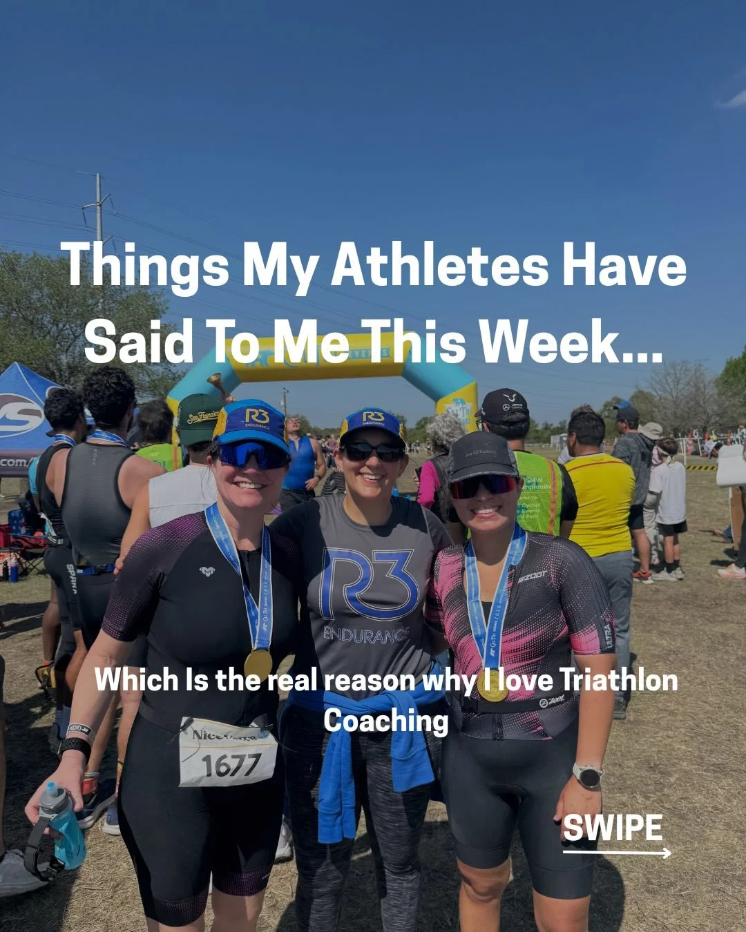 Things my athletes said to me this week&hellip; and honestly, this is why I do what I do.

Because it&rsquo;s never just about the training plan.
It&rsquo;s about having someone in your corner when things feel off.
It&rsquo;s about adjusting when lif