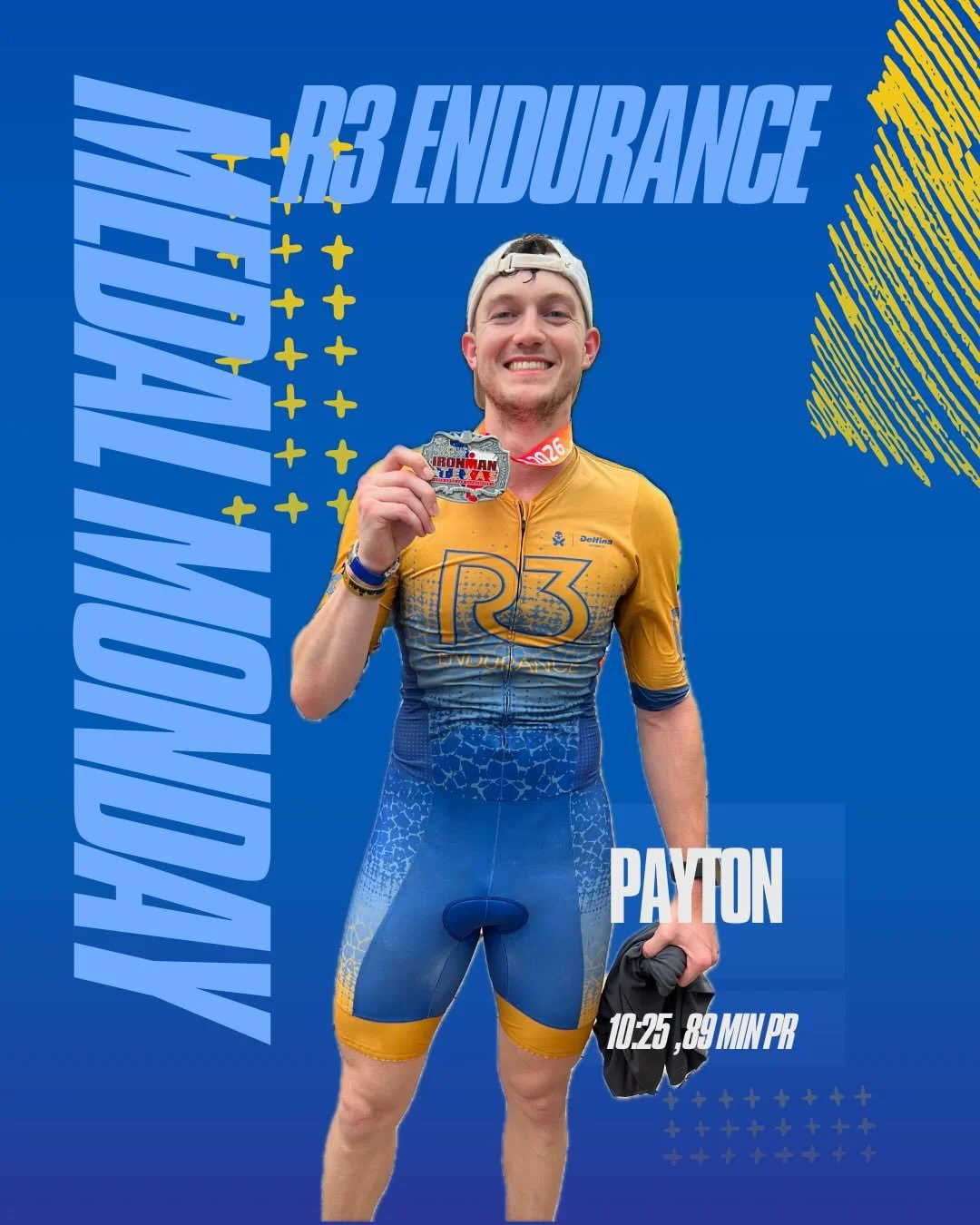 #medalmonday to these R3 Endurance athletes! We had a big weekend at Ironman Texas and a few PRs this weekend. 

Payton had a 89min PR from last year. We focused on building his cycling and his run and swim fitness followed. 

Melody had a marathon P