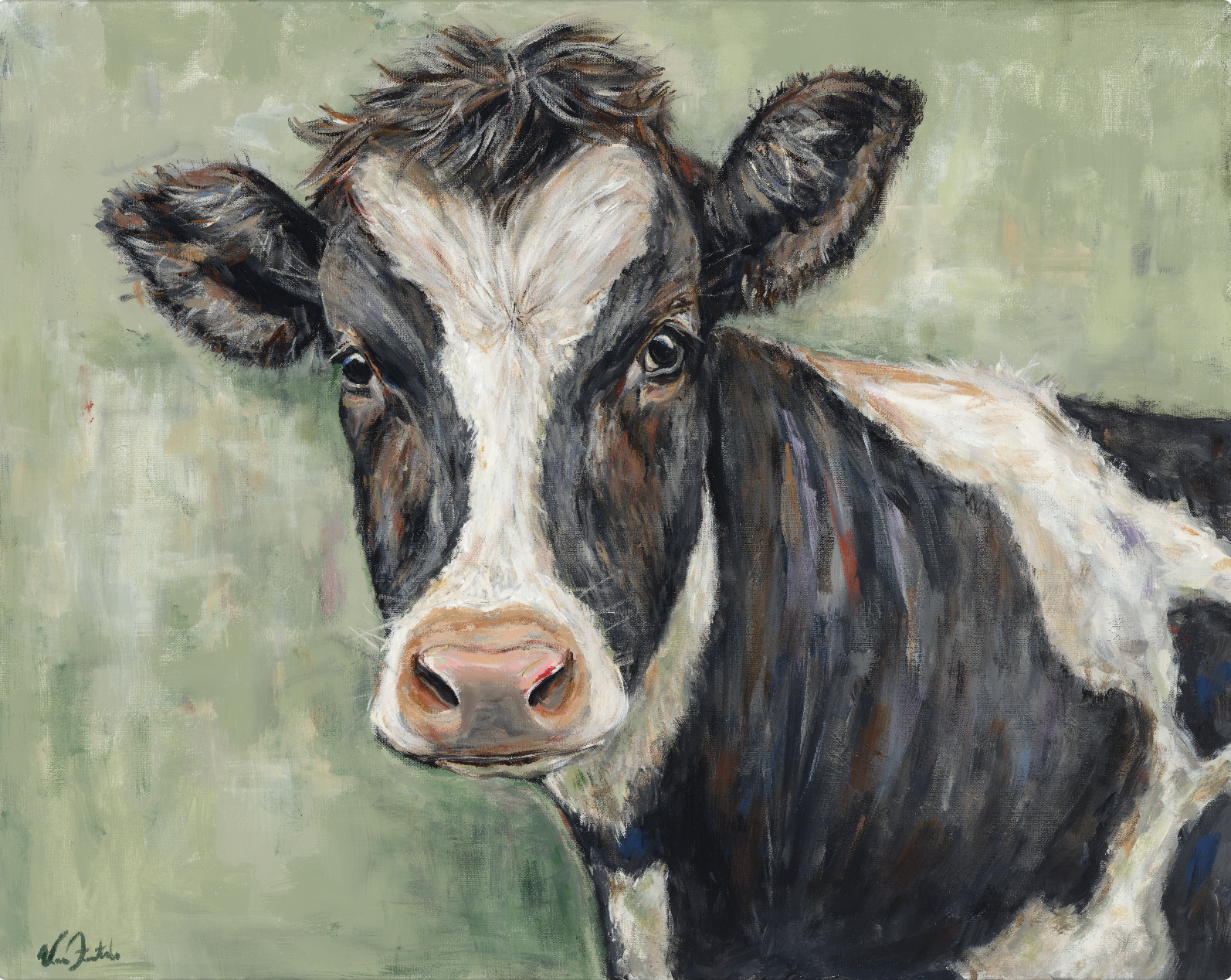 Holstein Dairy Cow Print