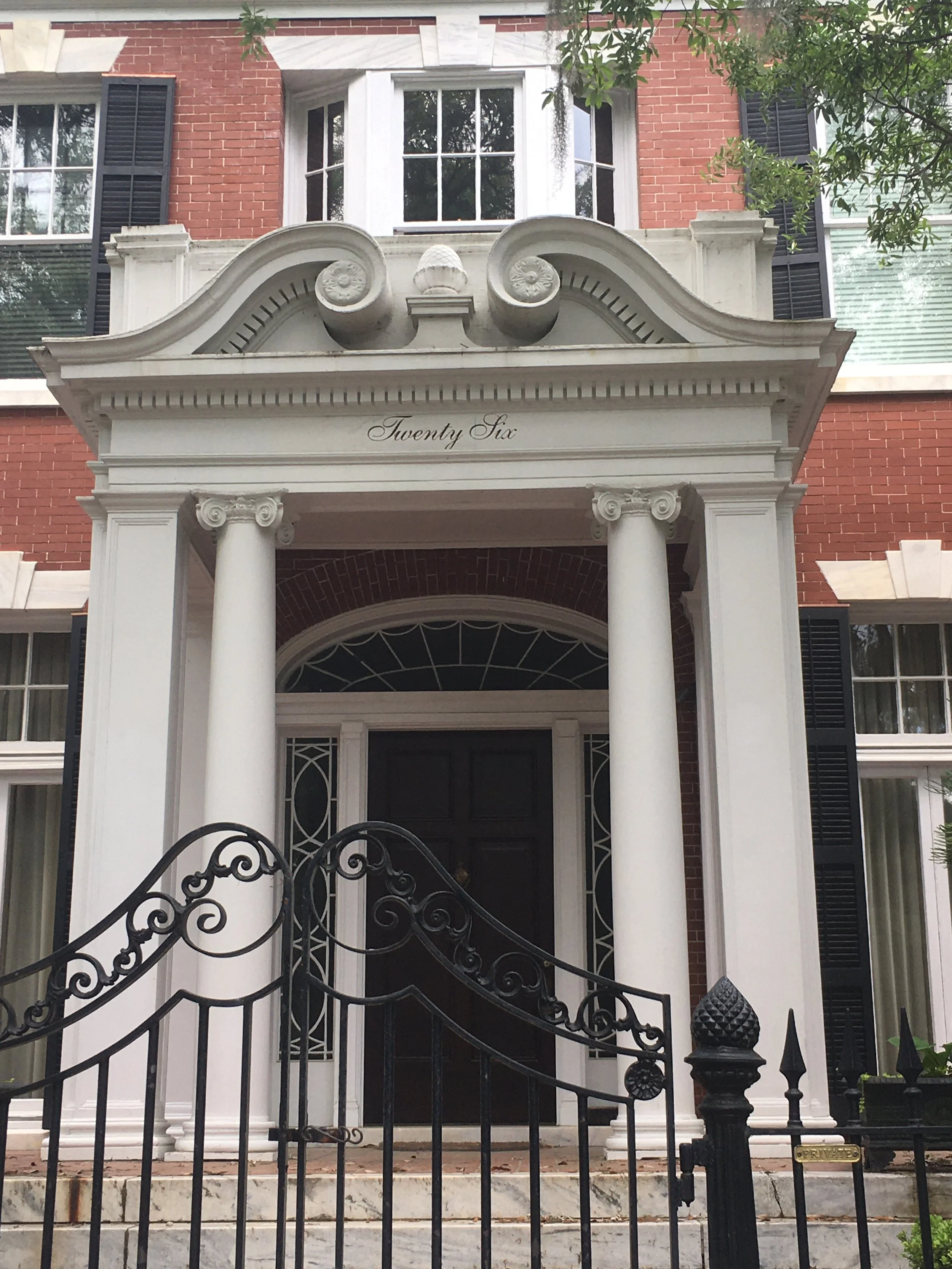 Mills B Lane House Entrance.JPG