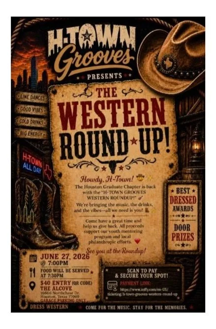 Houston Graduate Chapter Western Dance Fundraiser