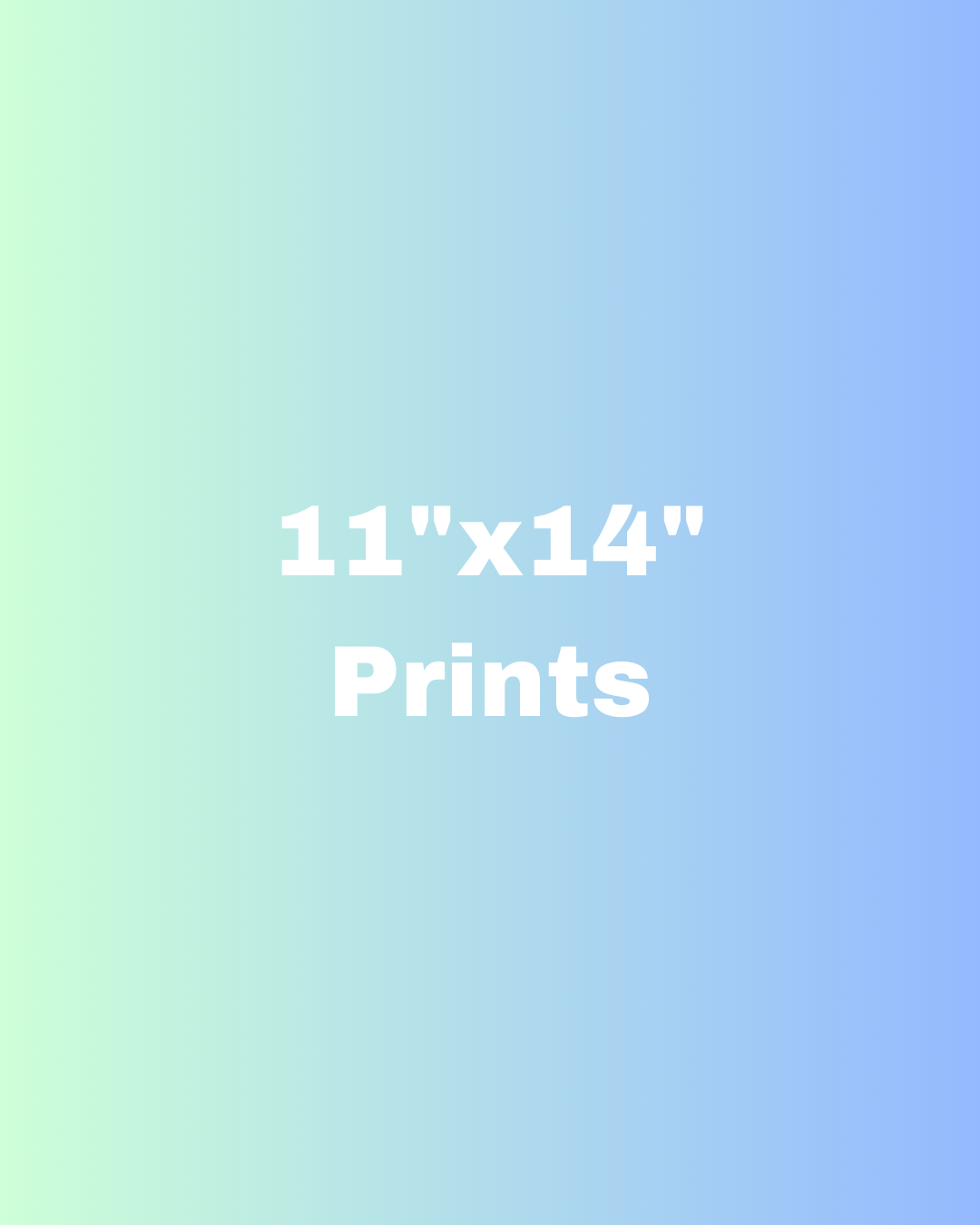 11x14 Photo Prints