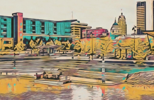 Promenade River View