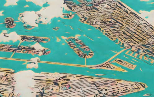 Aerial View of Dominican