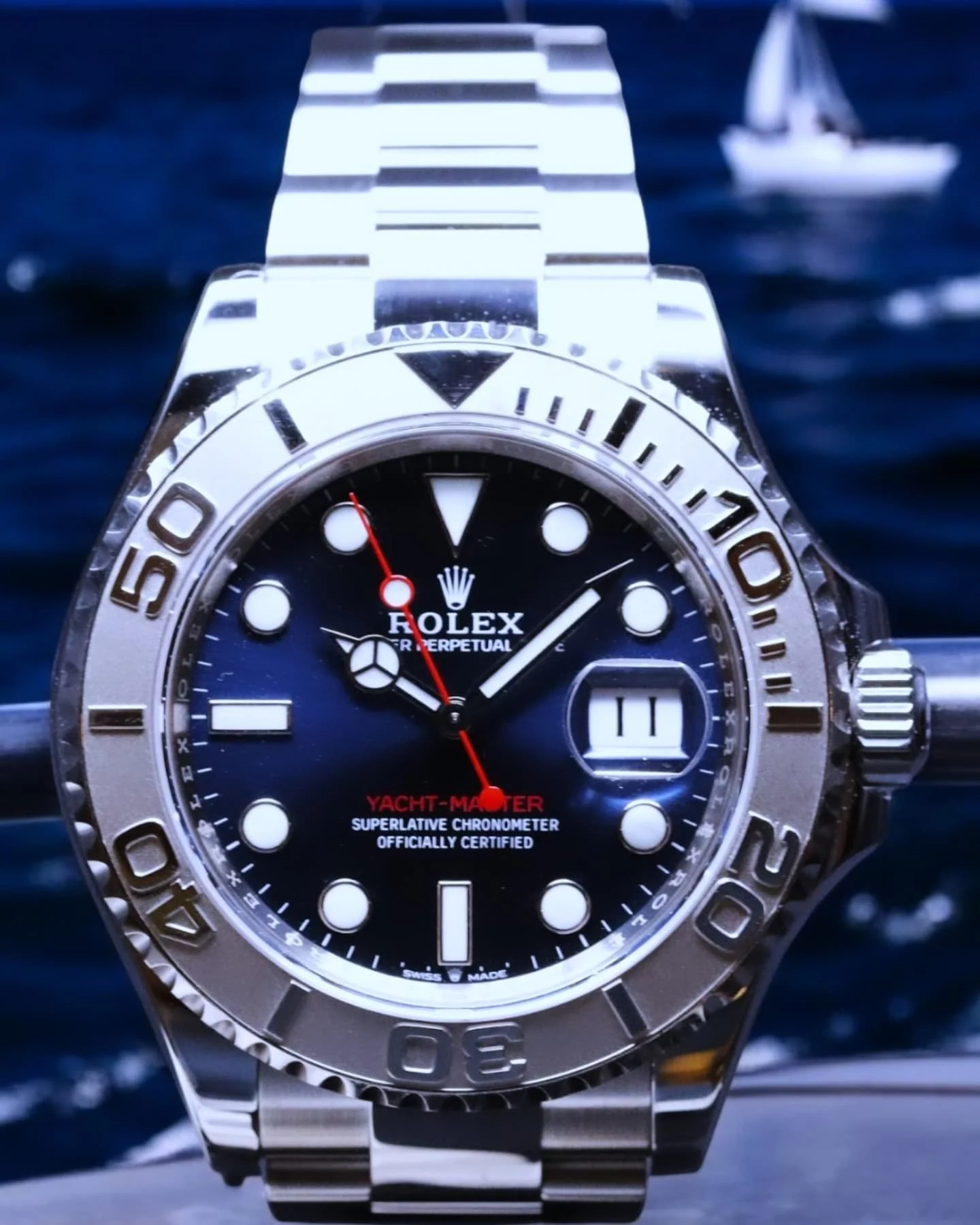 ⚓ Meet the Rolex Yacht-Master 40 ⌚&ndash; The Ultimate Fusion of Luxury and Performance. 🌊 Setting Sail in Style &ndash; a watch designed for the modern adventurer. 
Discover why the Yacht-Master 40 is more than just a watch &ndash; it's an experien