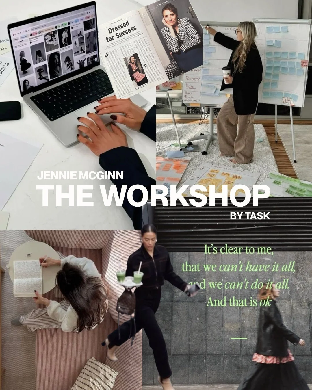 We are so excited to announce our first 2026 WORKSHOP with Jennie McGinn on how Being Yourself Is the Strategy..

15 January, 10am
TASK Office, 15 South Terrace, Cork

Learn how to build a personal brand without the self-promotion hangover &mdash; be