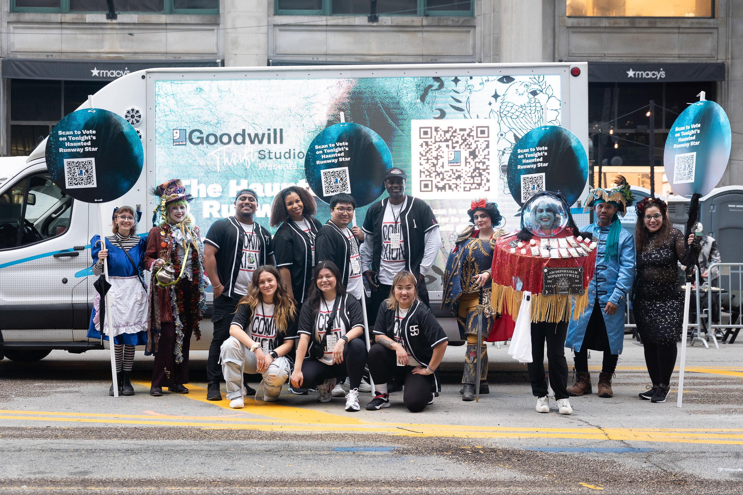 Goodwill Thrift Studio Presents: The Haunted Runway at the 2025 Arts in the Dark Parade