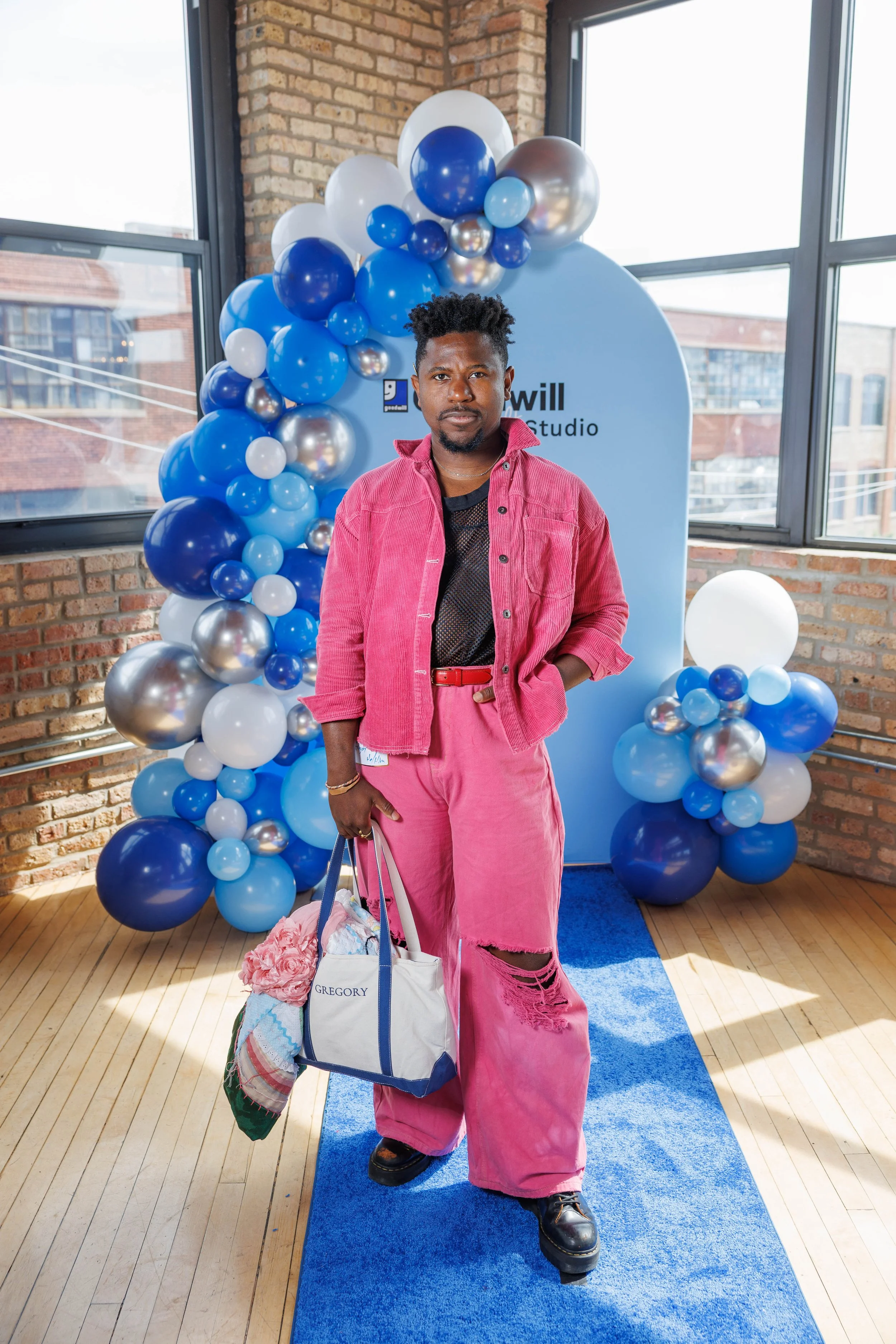 My content creator @uncle.greg.be.stitchin attending out first ever Thrift Studio Creator Summit