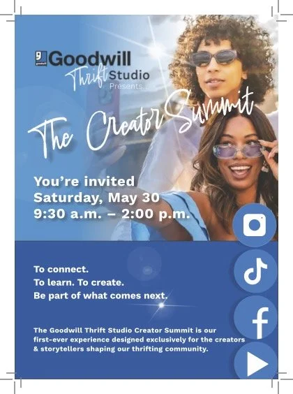 Our direct mail invitation to our Creator Summit