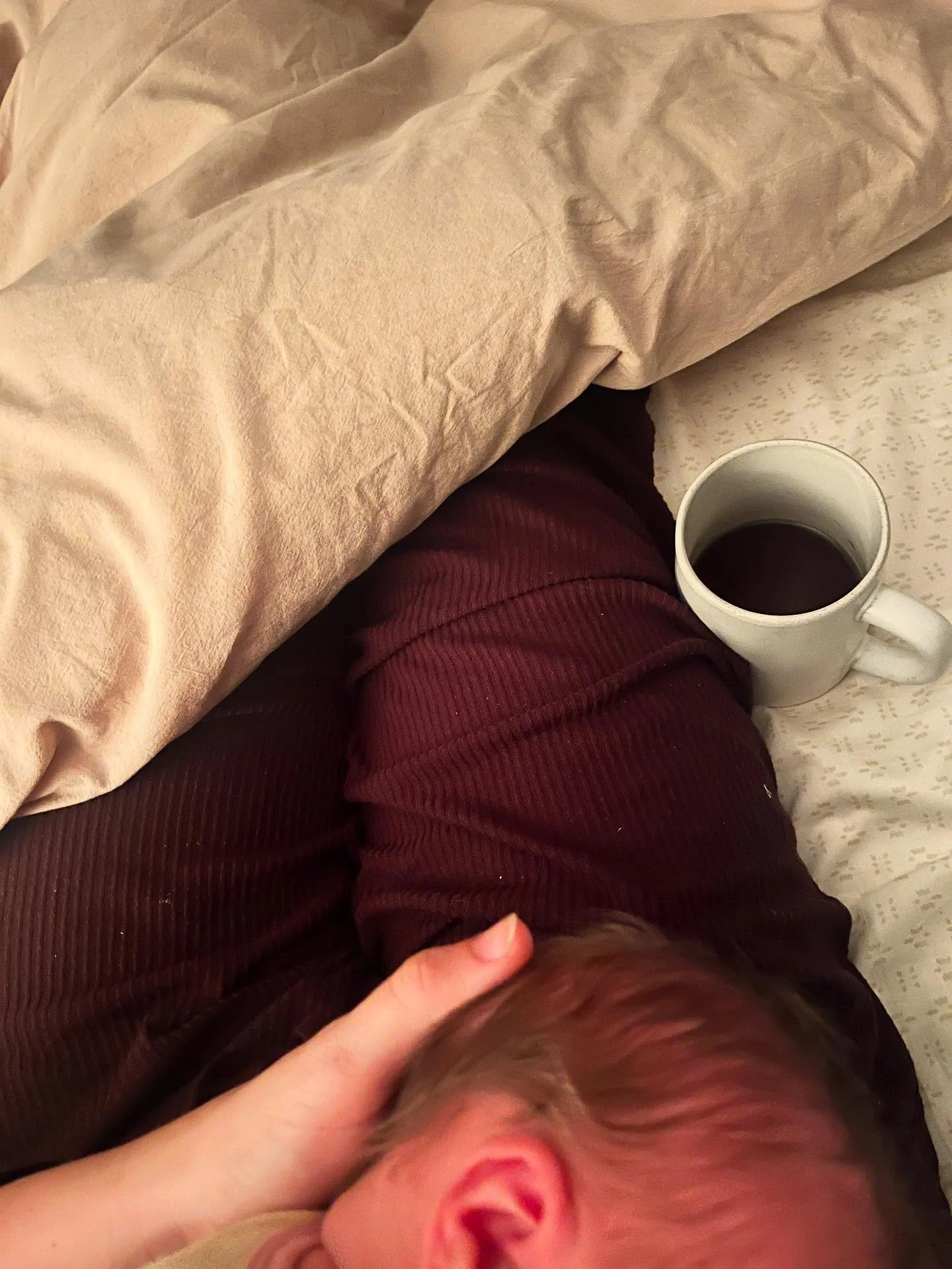 Our sweet #3 and baby girl joined us at 1:45 Saturday morning in the comfort of our own home. 
The best birth experience. Can’t wait to tell you all about it 🤍