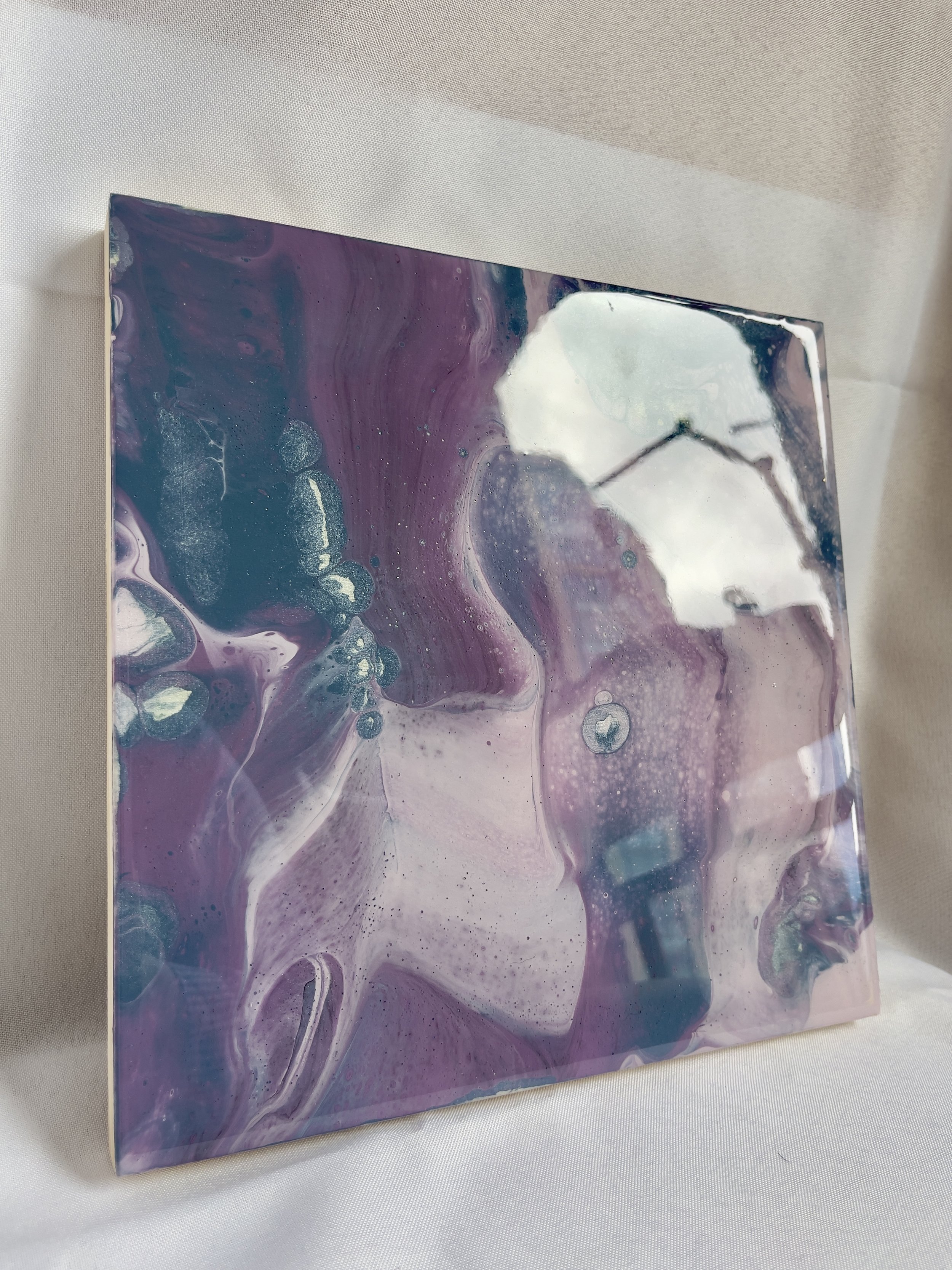 "Ethereal Symphony artwork by Museful Purpose, left angle view"