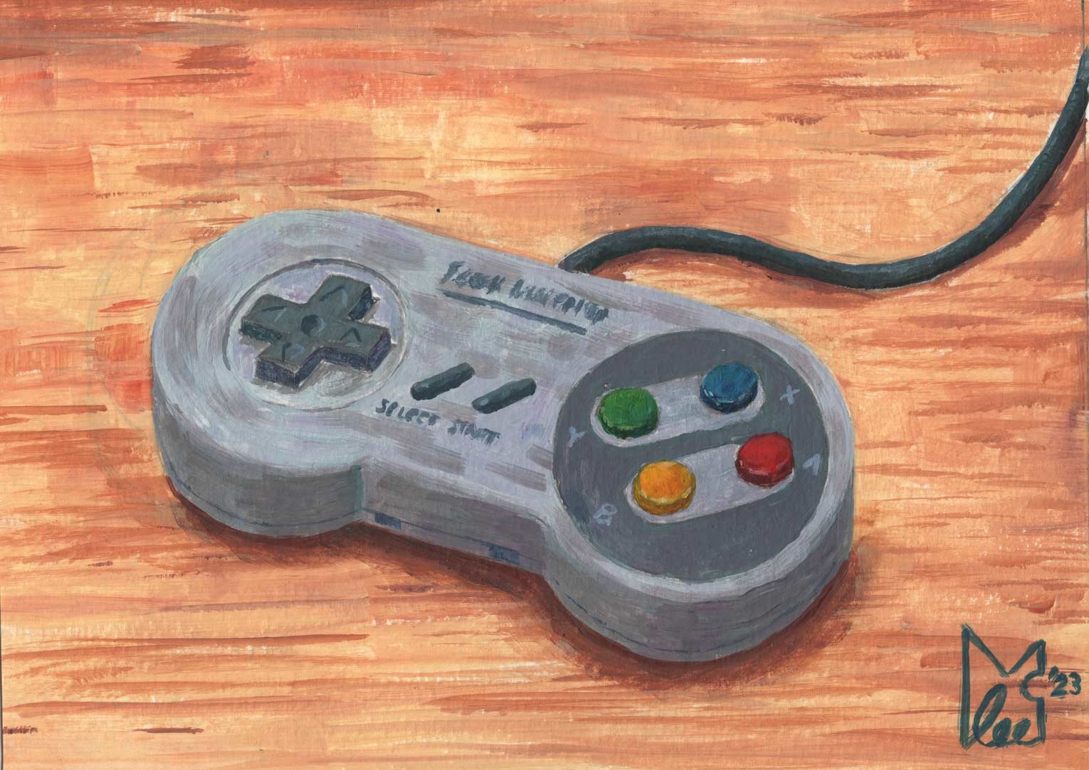 Controller 7x5" Original Acrylic