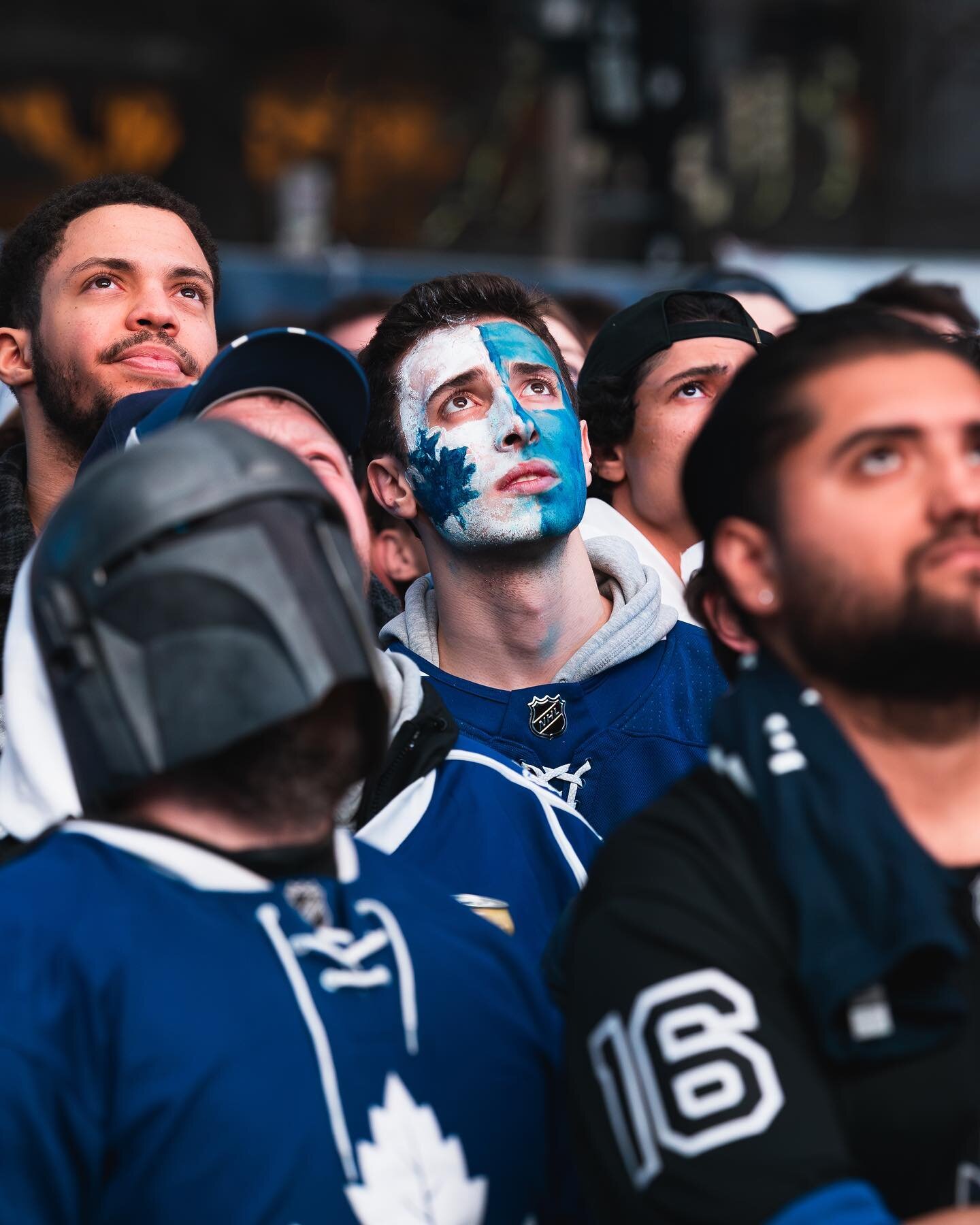 The many moods heading into Game 5 tonight. Let&rsquo;s go buds! #goleafsgo

📸 @laurenhowephotography