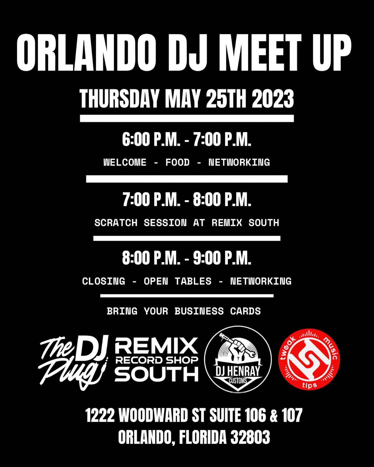 Your Attention Please! 📢📢🚨‼️ 
We are excited to announce the @thedjplug next store to @remixrecordshopsouth for a DJ meet up this Thursday May 25th! Come join both shops and welcome The DJ Plug to the neighborhood! 👏🔊🎧🙌 
1222 Woodward St.
Unit
