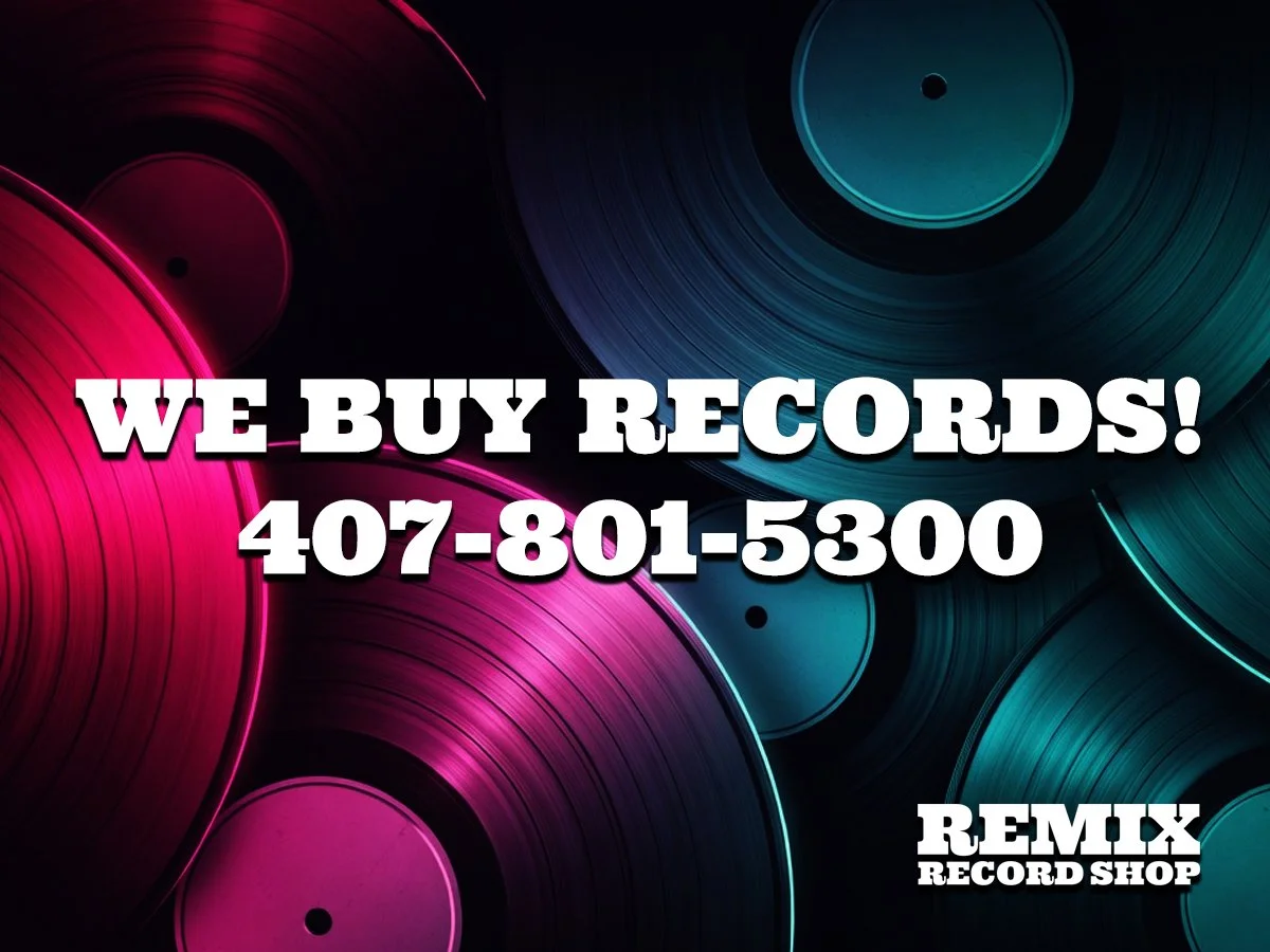 WE BUY RECORDS!