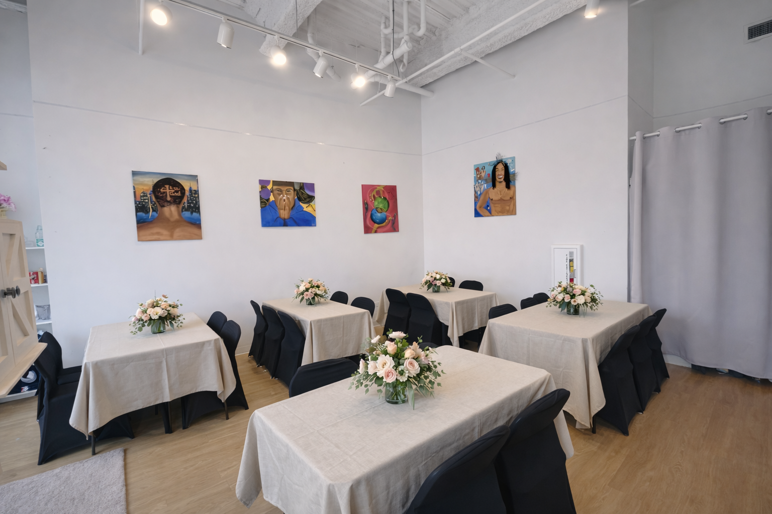 Modern event space with floral decor.png