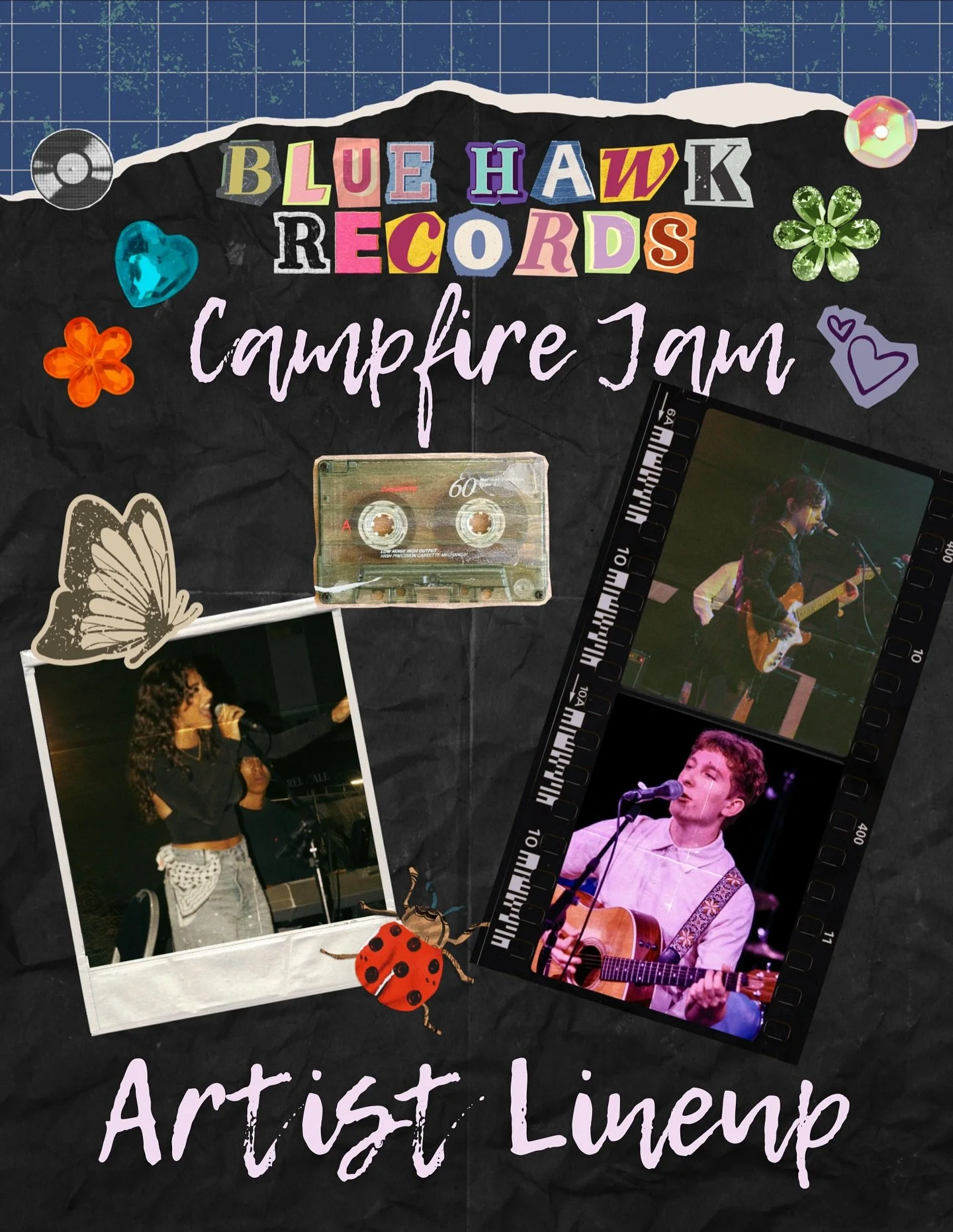 Tomorrow's the BIG DAY!🌞 Join us from 6-9pm on the residential quad for our 4th annual Campfire Jam! We are so excited to kick off a great semester🌲🎤⛺️🎸