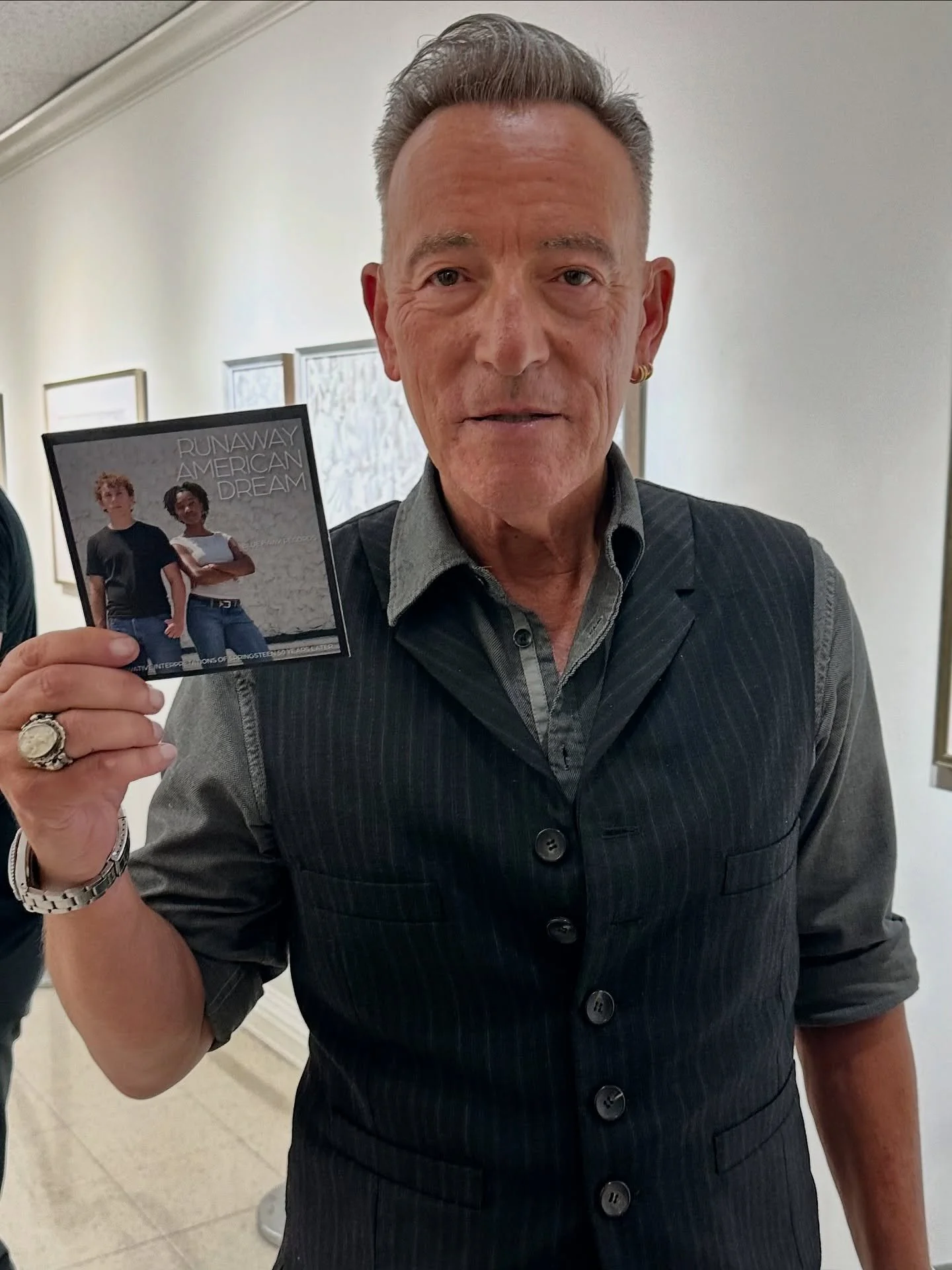 Runaway American Dream is Boss Approved!
What an honor it was for Blue Hawk Records to be on hand to celebrate the 50th anniversary of “Born to Run” during last weekend’s symposium at Monmouth University. Thank you so much for havi