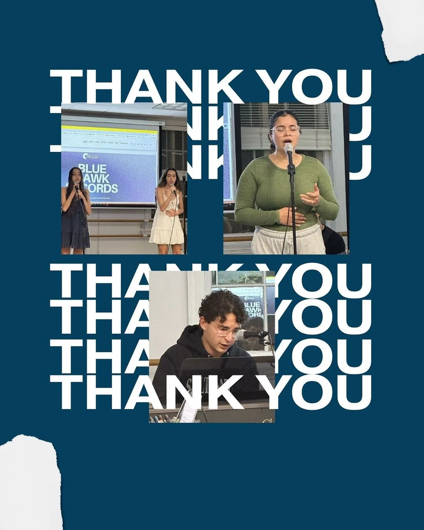 THANK YOU to everyone who came out or sent in music and auditioned for our Blue Hawk Records 2025 Compilation album! We are so excited to work with our artists, it’s going to be great! Stay on the lookout for more updates π