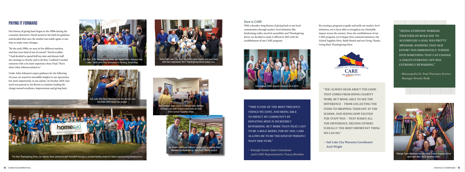 50th Anniversary Book Spread