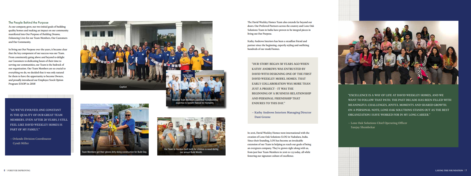 50th Anniversary Book Spread